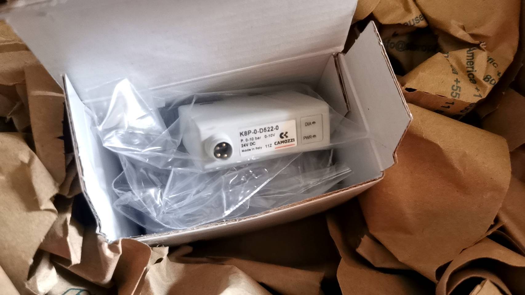 Camozzi,electronic proportional micro regulator, K8P-0-D522-0