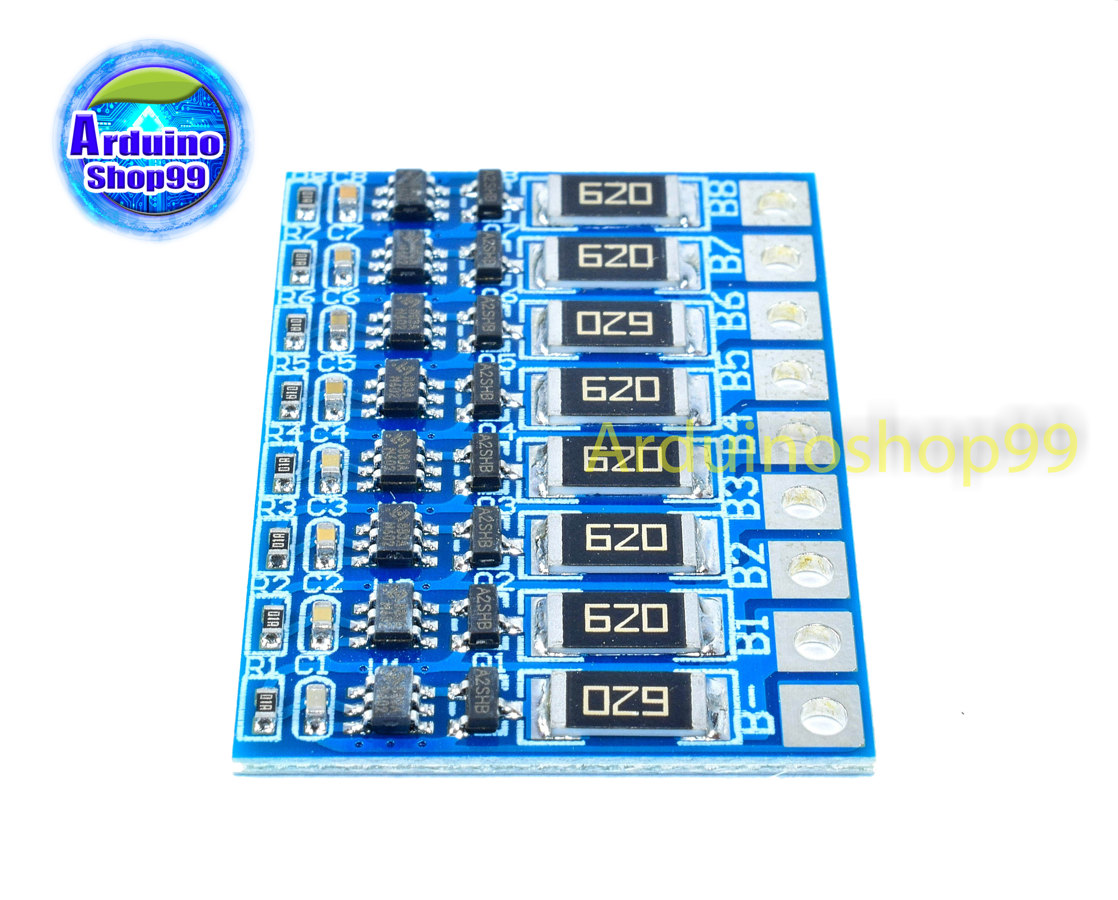 8S 33.6V lithium battery equalization function board