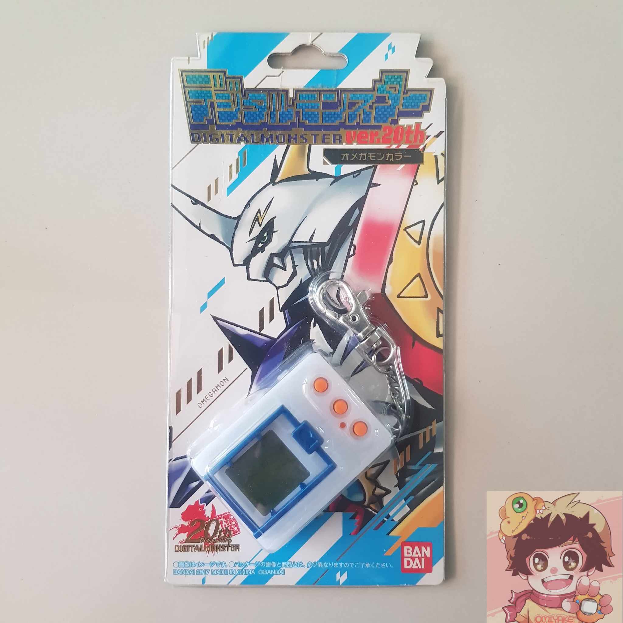 BANDAI DIGIMON Digital Monster ver.20th(20th Anniversary)V-pet OMEGAMON White Color Ver.[Limited]ดิจิม่อน วีเพ็ท[LOT JP]