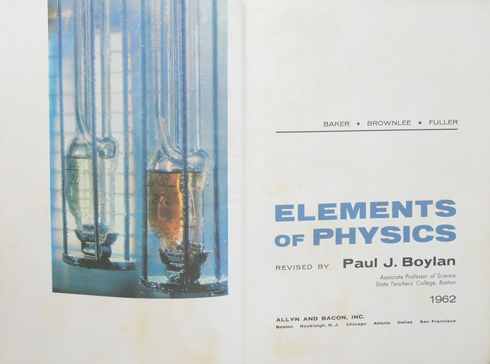 ELEMENTS OF PHYSICS