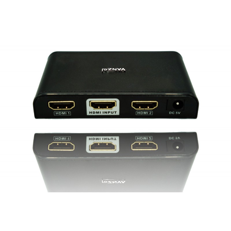 2 PORT HDMI SPLITTER WITH 4KX2K@60HZ รุ่น LH-102