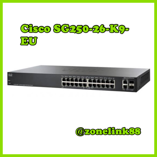 Cisco SG250-26-K9-EU 26-Port Gigabit Smart Switch