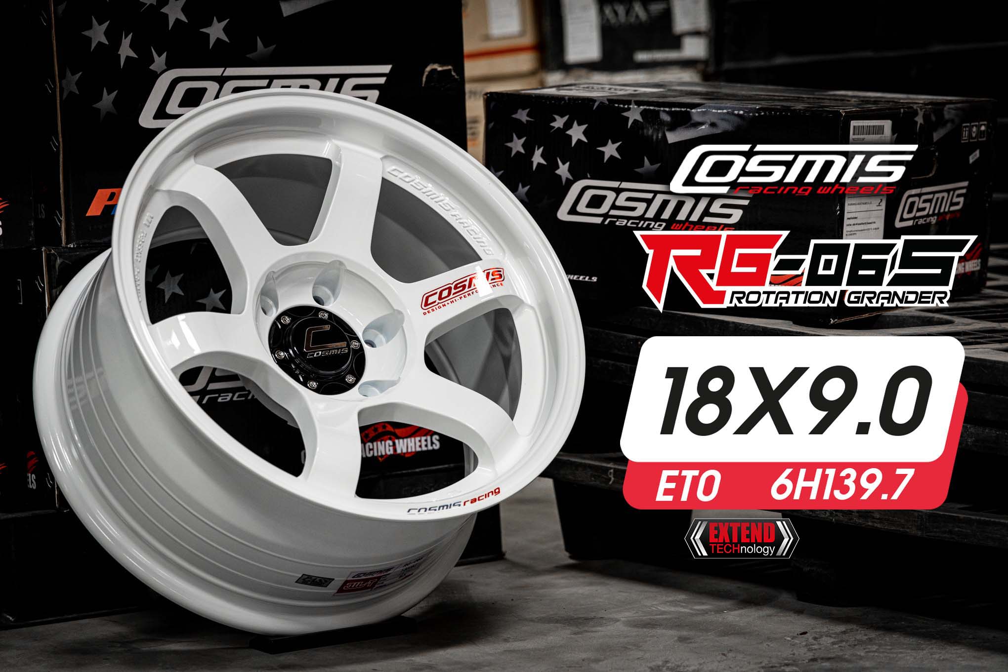 ล้อ RG-06S ขอบ 18 งาน COSMIS