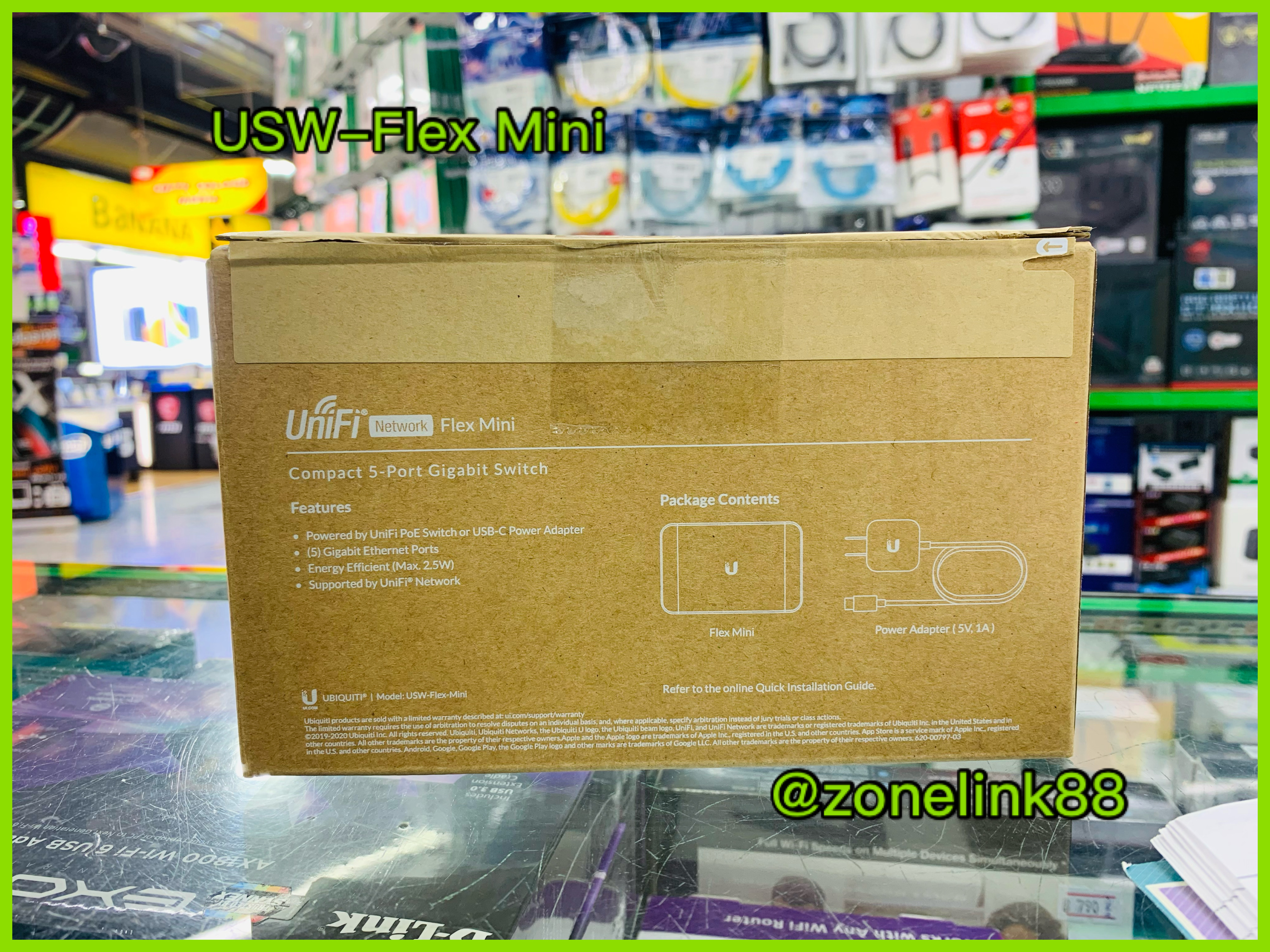 UniFi USW Flex Mini 5 Port Gigabit Switch
