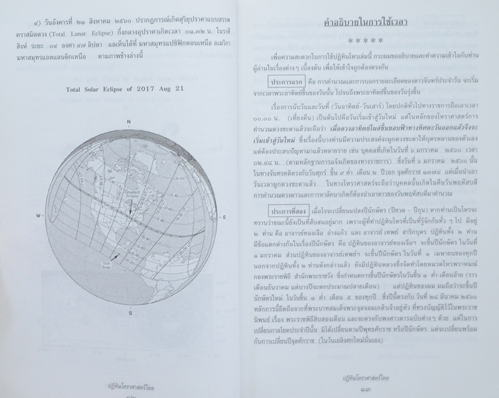 ปฏิทินโหราศาสตร์ไทย 2560