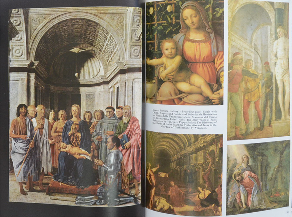 ALL MILAN 205 COLOR PHOTOGRAPHS AND CITY MAP