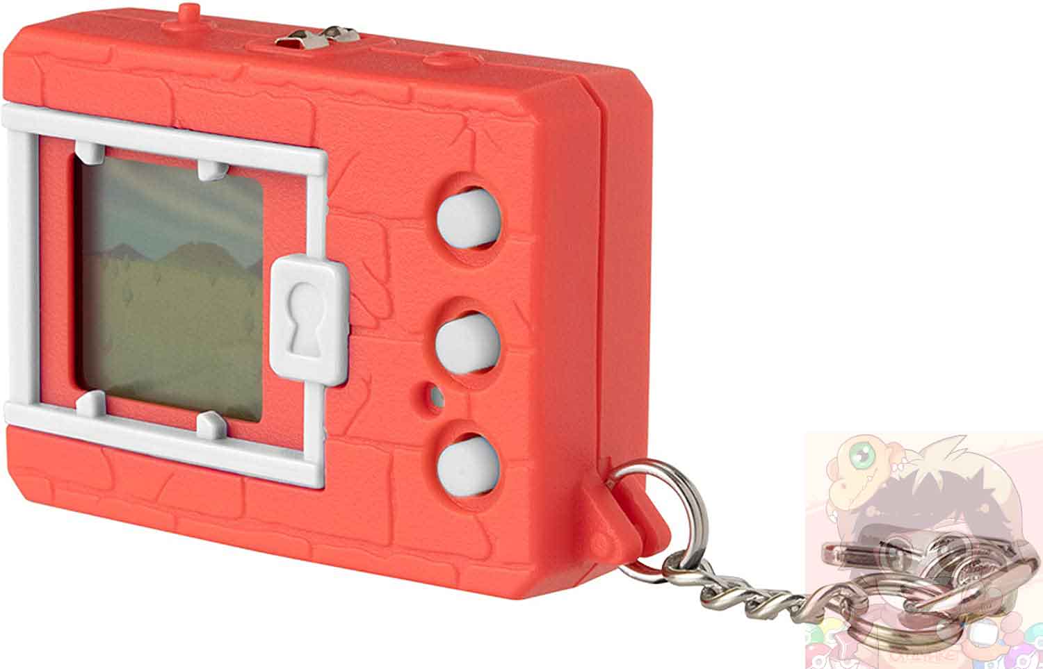 Digital Monster V-pet Ver.20TH ENG Version 3 OLD ROSE COLOR(สีโอรส,สีโอลด์โรส,สีแดงนีออน) ของใหม่มือ 1 [LOT US]