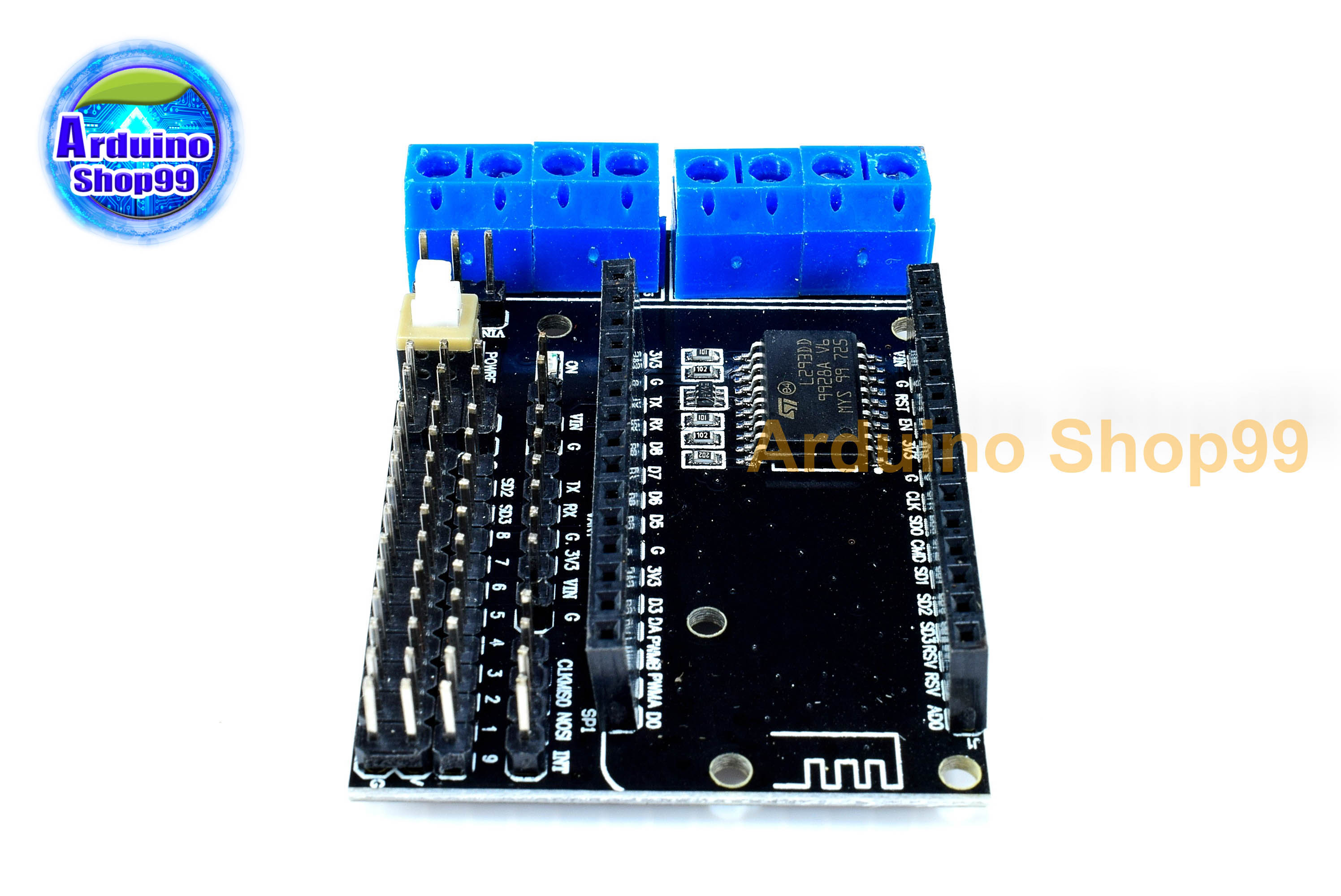 ESP8266 WiFi V2 Motor Drive Expansion Board L293D ESP12E Lua IoT Smart Car