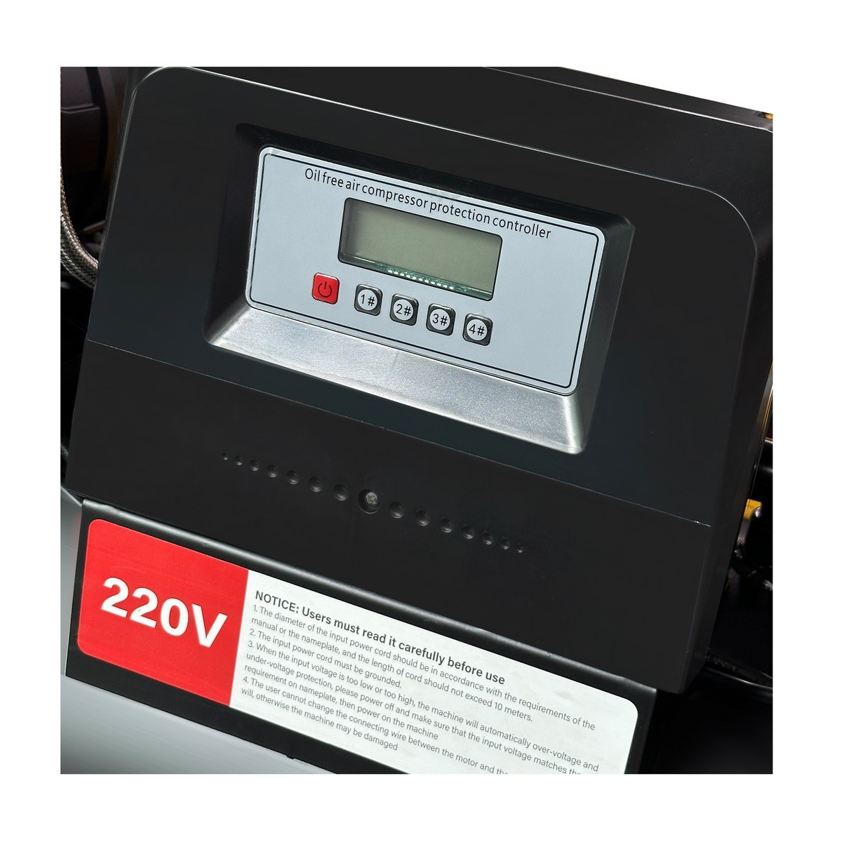 AUARITA 4-1500X4F160 ปั๊มลมออยล์ฟรี 160L 8HP/220V