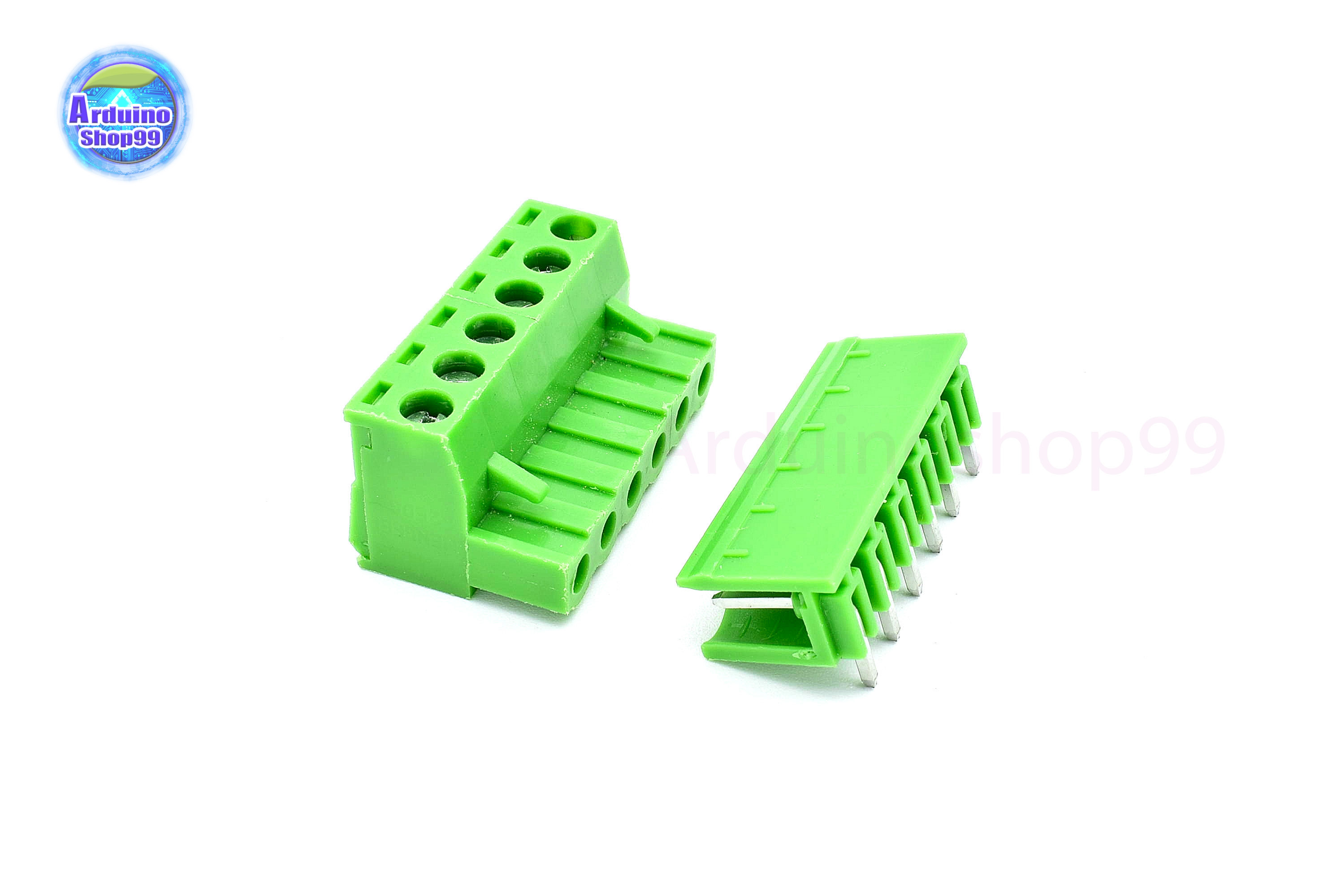Terminal Block PCB connector 6P / 2EDGK 5.08mm plug-in ( 1 ชุด ผู้+เมีย )