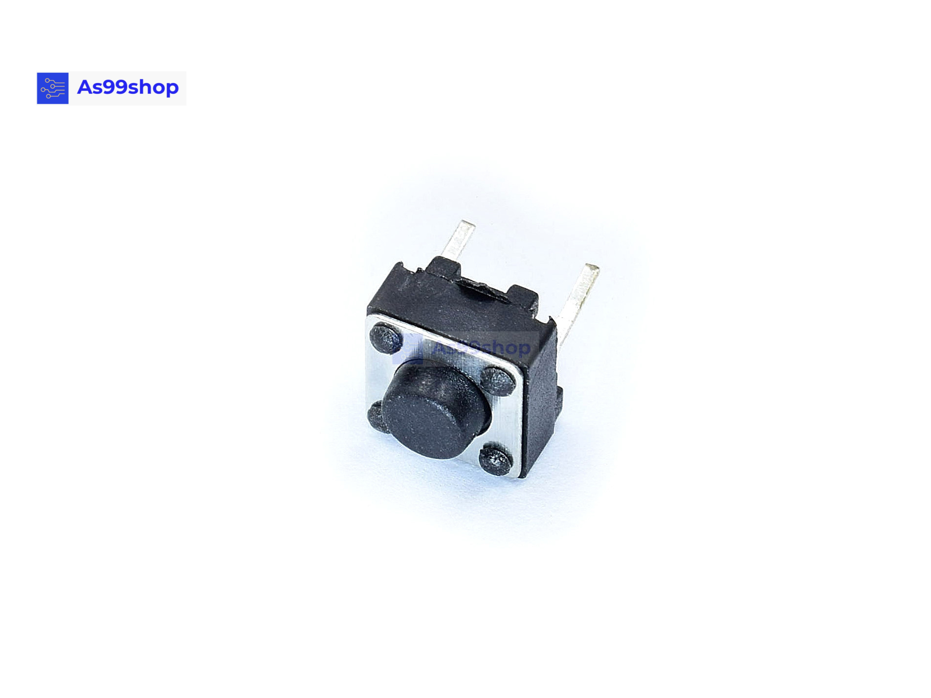 Micro switch button ไมโครสวิตช์ กดติดปล่อยดับ 6 *6 * 5 MM แบบ 2 ขา ขายาว 4 mm (จำนวน 20 ชิ้น)