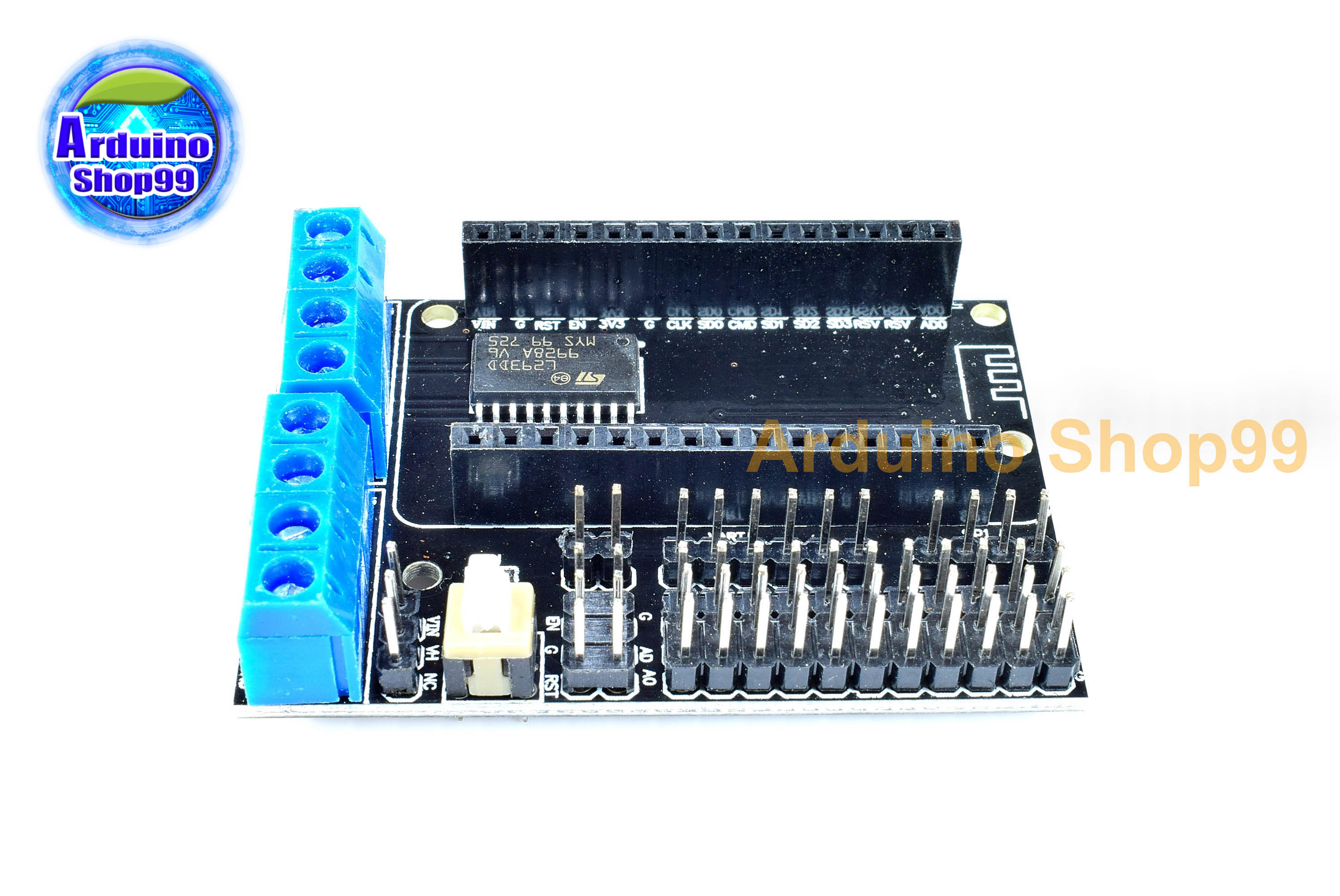 ESP8266 WiFi V2 Motor Drive Expansion Board L293D ESP12E Lua IoT Smart Car