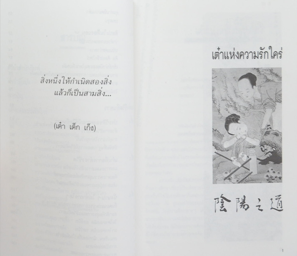 เต๋าแห่งความรักใคร่และชีวิตยืนยาว (ขายตามสภาพ)