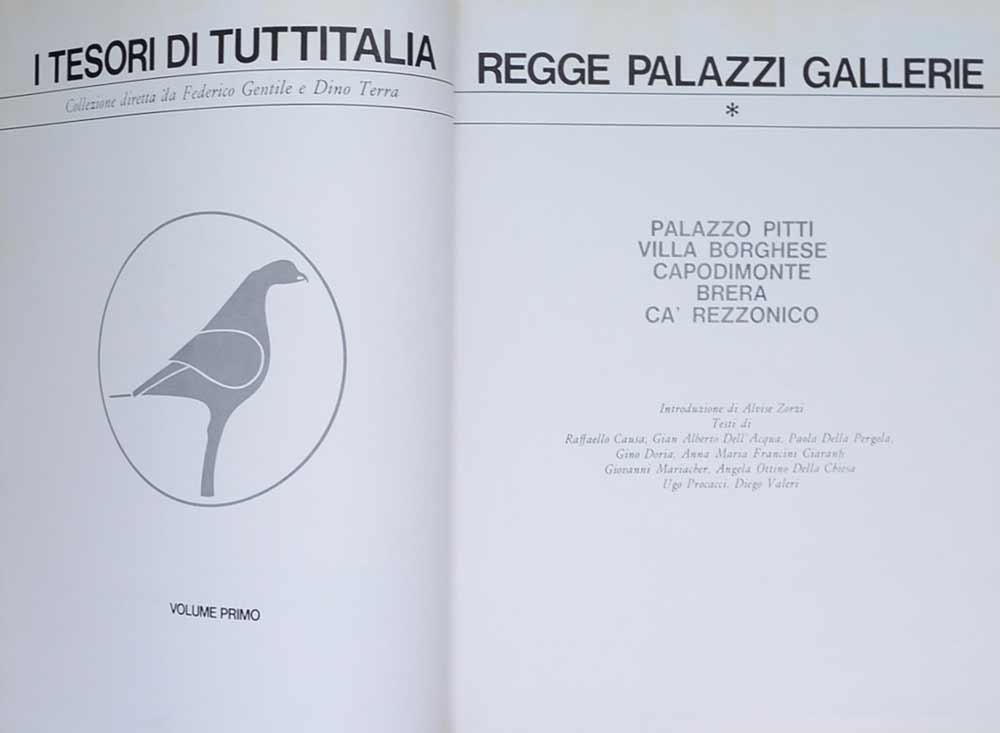 I TESORI DI TUTTITALIA 1 REGGE-PALAZZO-GALLERIE (ชุด 6 เล่ม)