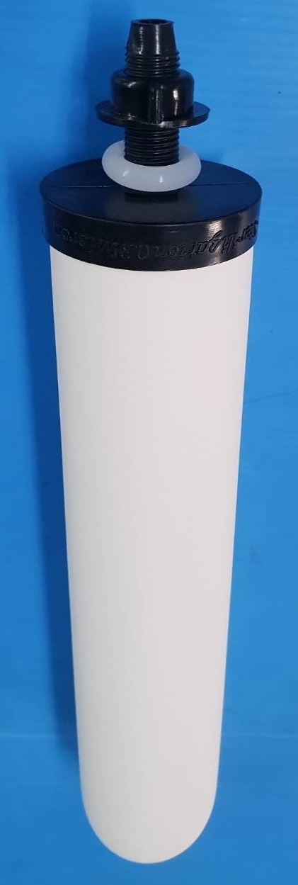 ไส้ STANDARD 10" 0.3 MC ฝาสีดำ ไม่มีคาร์บอน