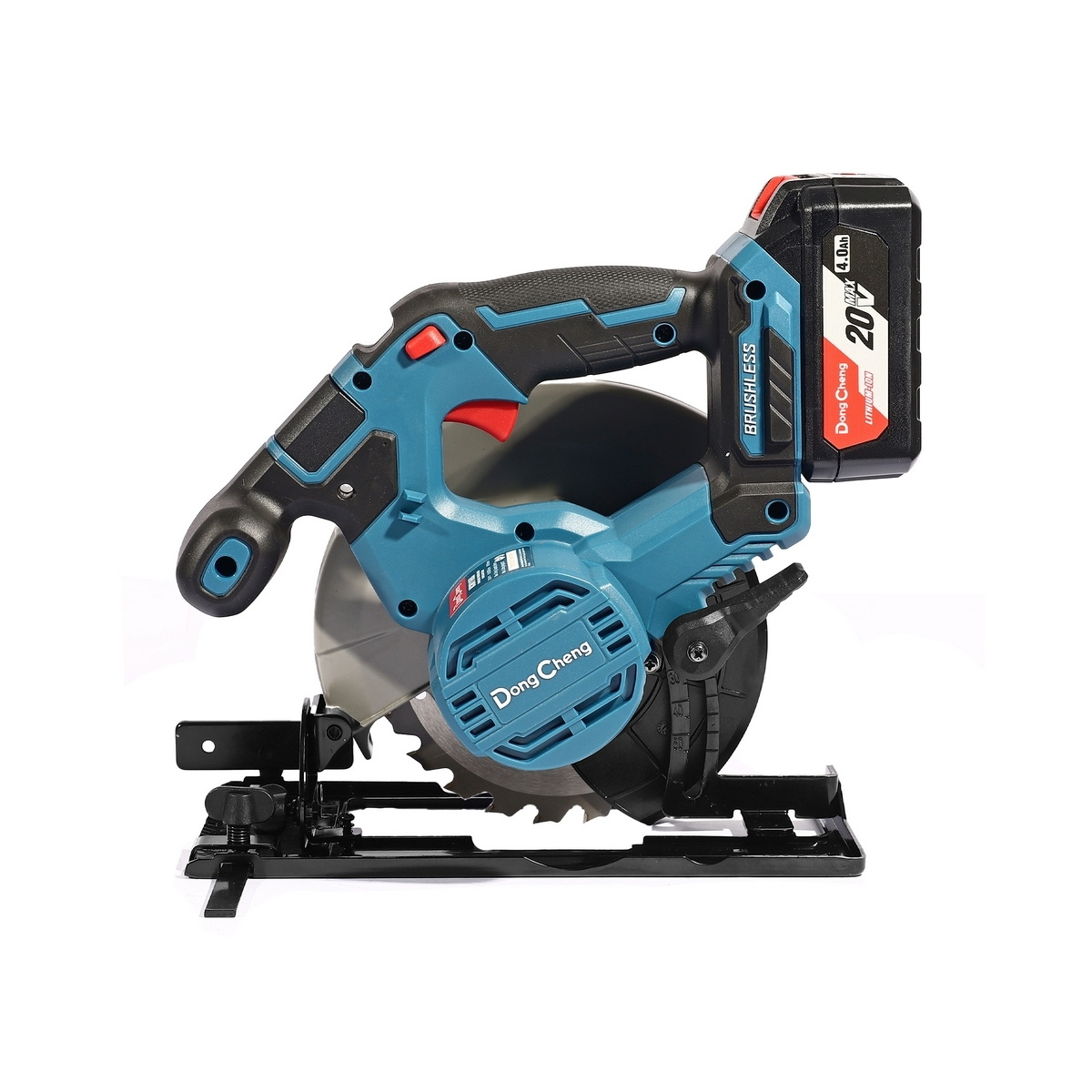 Dong Cheng DCMY165S-BDM เลื่อยวงเดือนไร้สาย 6.5" 5000rpm 20V แบตx1