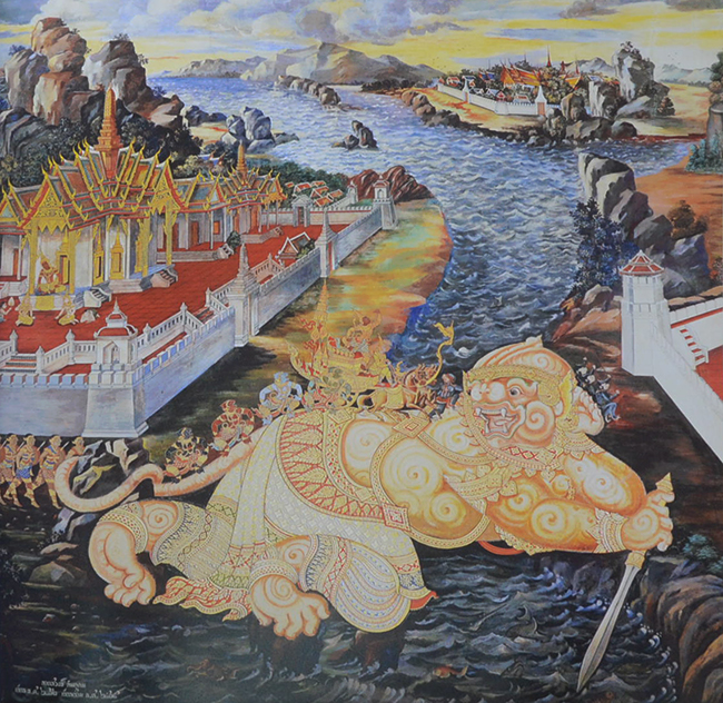 โขน: มรดกวัฒนธรรมของมนุษยชาติ (ภาษาไทย-อังกฤษ)