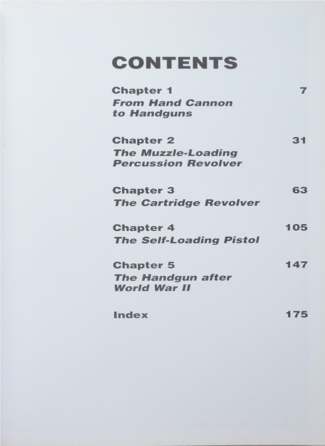 THE WORLD’S GREAT HANDGUNS FROM 1450 TO THE PRESENT DAY