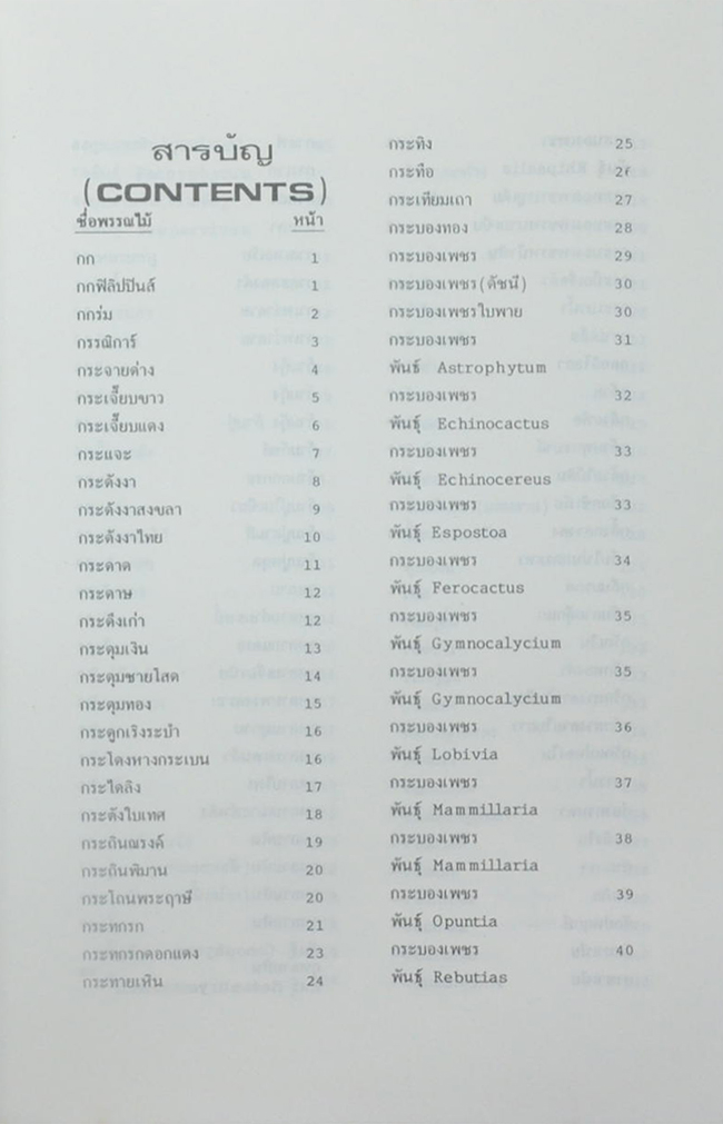 พจนานุกรมไม้ดอกไม้ประดับในเมืองไทย