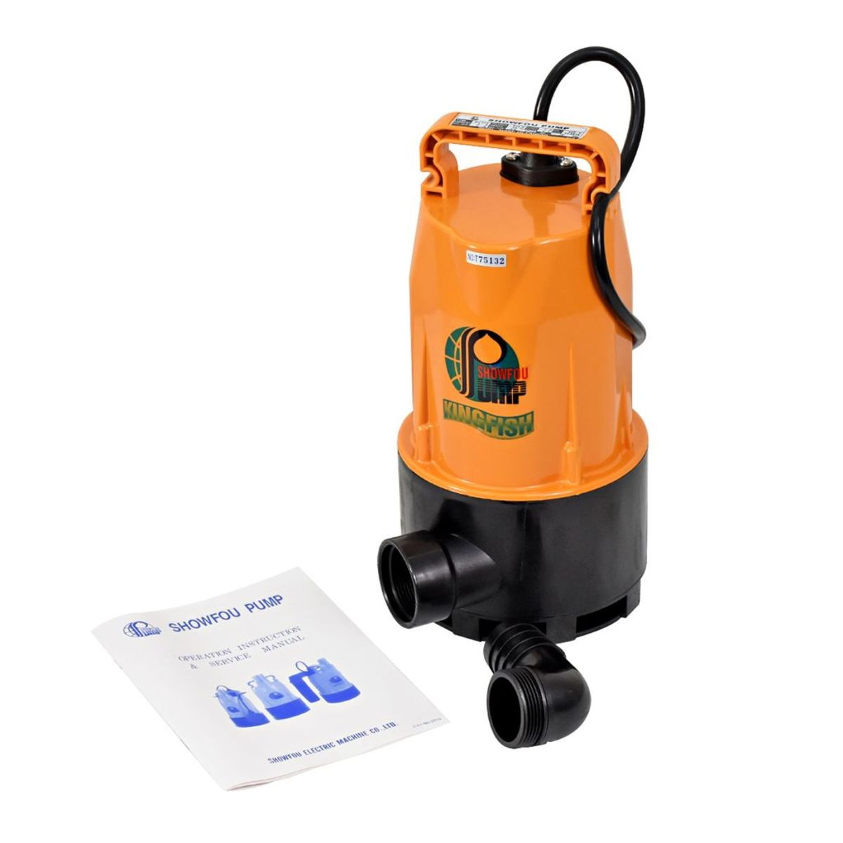 SHOWFOU GV-370 ปั๊มแช่ดูดโคลน 1.1/2" 370W/220V