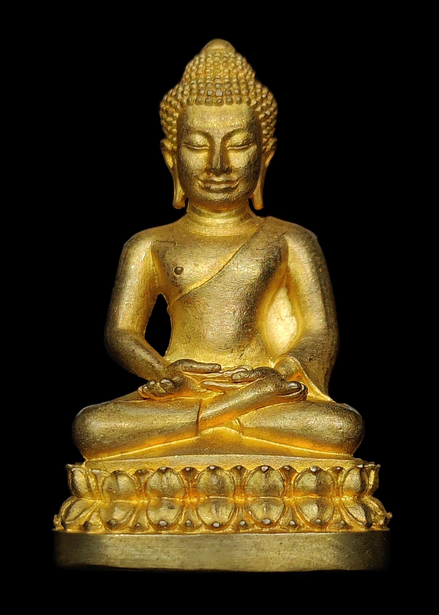 พระนิรันตราย สำนักงานตำรวจแห่งชาติ พิธีพุทธาภิเษก ณ วัดบวรนิเวศฯ ปี2555 เนื้อสัมฤทธิ์ กริ่งดัง ตอกโค๊ต ตร.๑๒๕๔๔๗ สภาพสวยพร้อมกล่องเดิมๆ