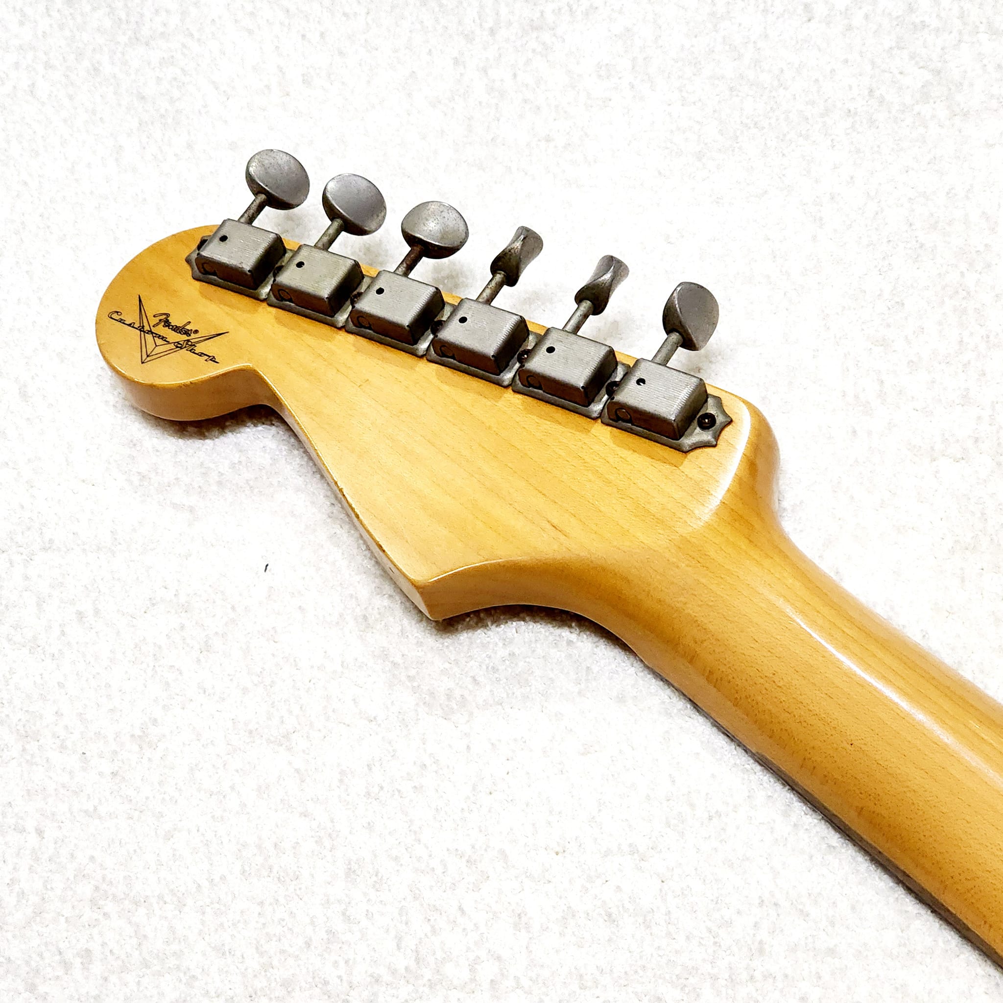 (USED) FENDER Custom Shop Stratocaster RE65 Relic Charcoal Frost Metallic 2005 SERIAL # R25483