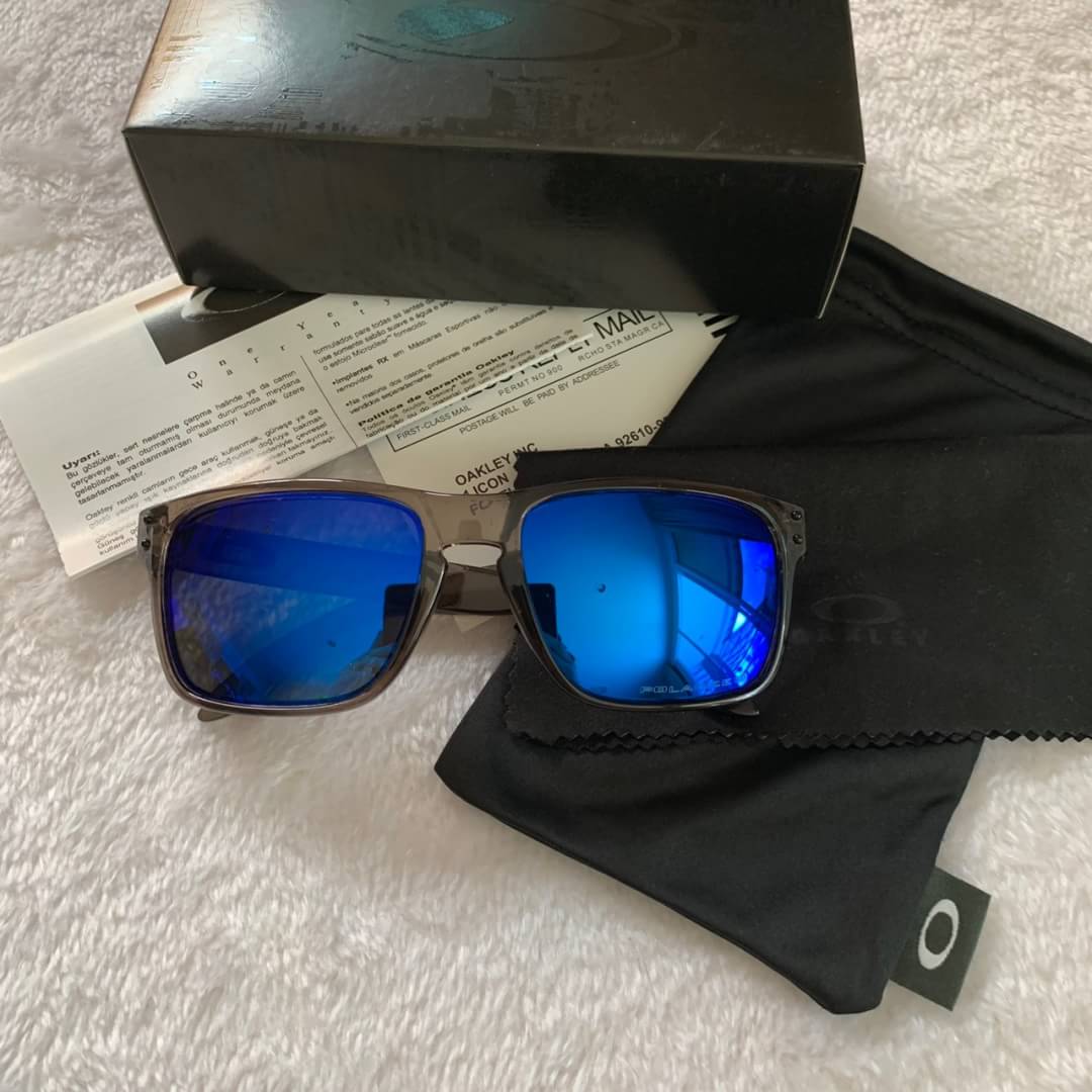 #olsoakleyglasses ที่สุดของความสปร์อท OAKLEY HOLBROOK 💢💢💢💢💢💢💢💢💢💢💢💢💢💢 งานเกรด Hi end ปั้มโลโก้ทุกจุด เทียบแท้1:1 Sz.55 mm ราคา 1250 บาท POLARIZE