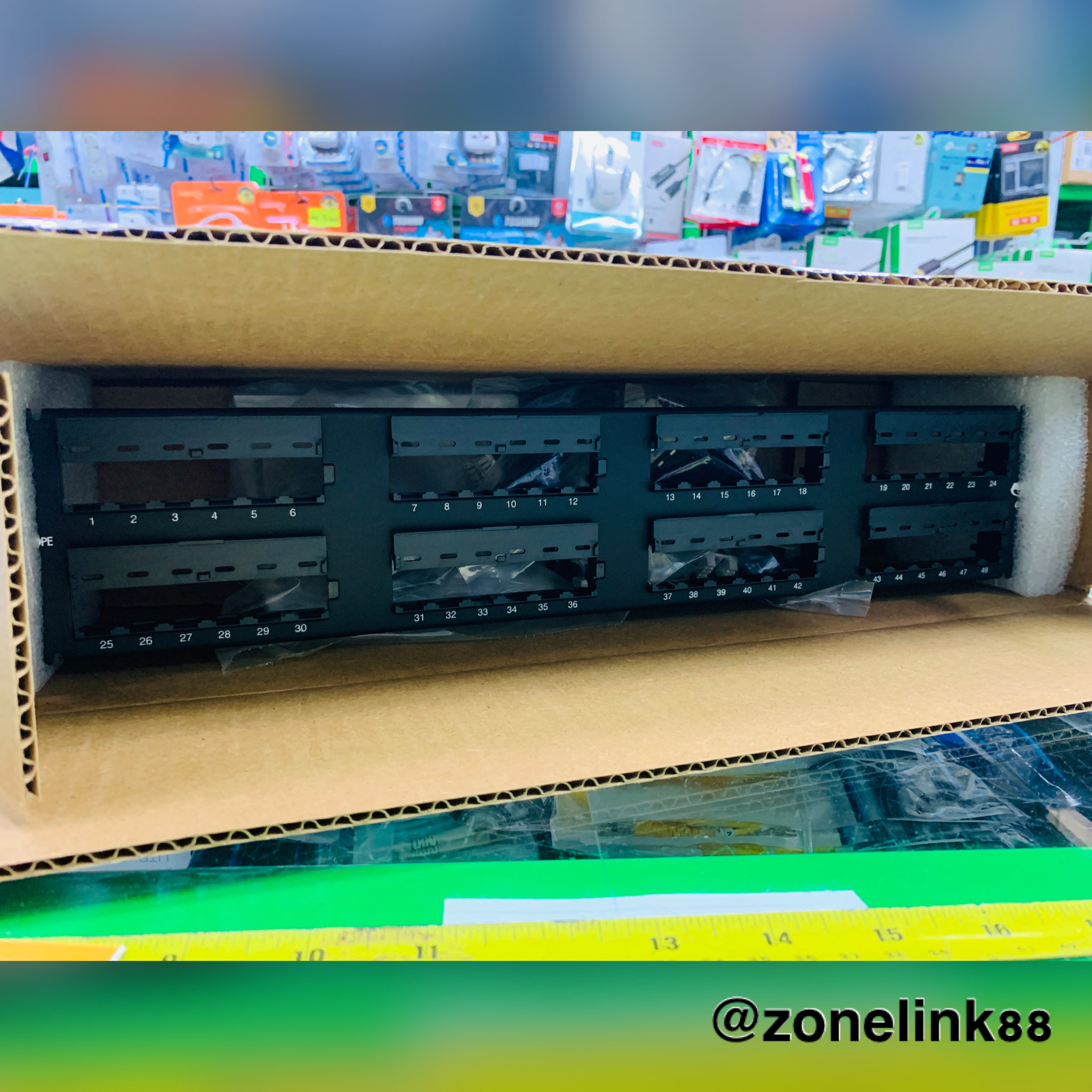 RJ45 patch panel 48 Port COMMSCOPE MID:1375015-2