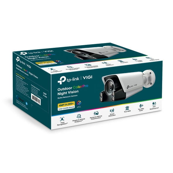 VIGI C340S VIGI 4MP Outdoor ColorPro Night Vision Bullet Network Camera