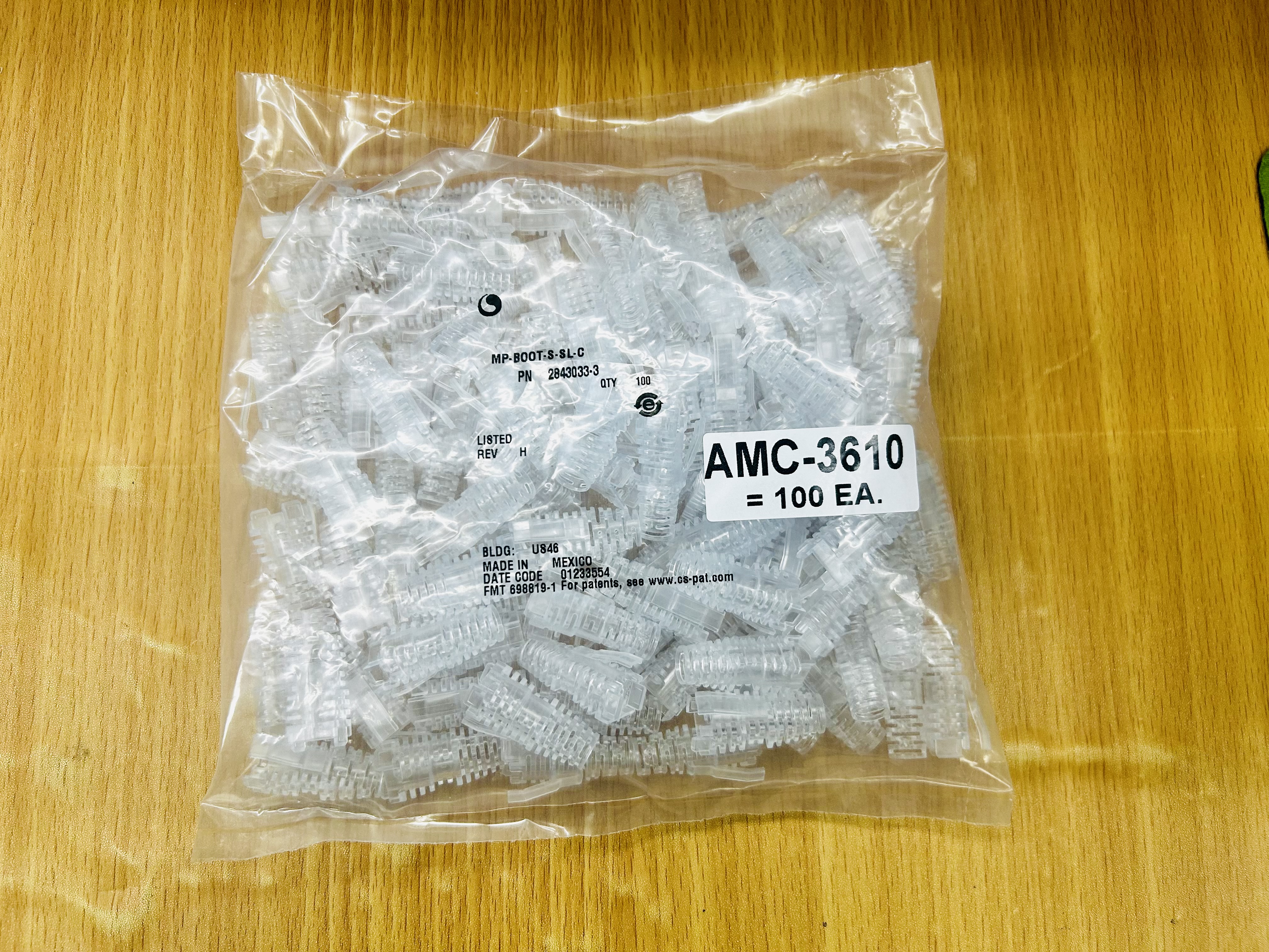 AMC-3610 ปลอกหุ้มหัวแลน