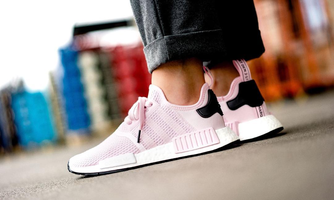NMD R1 Pink White