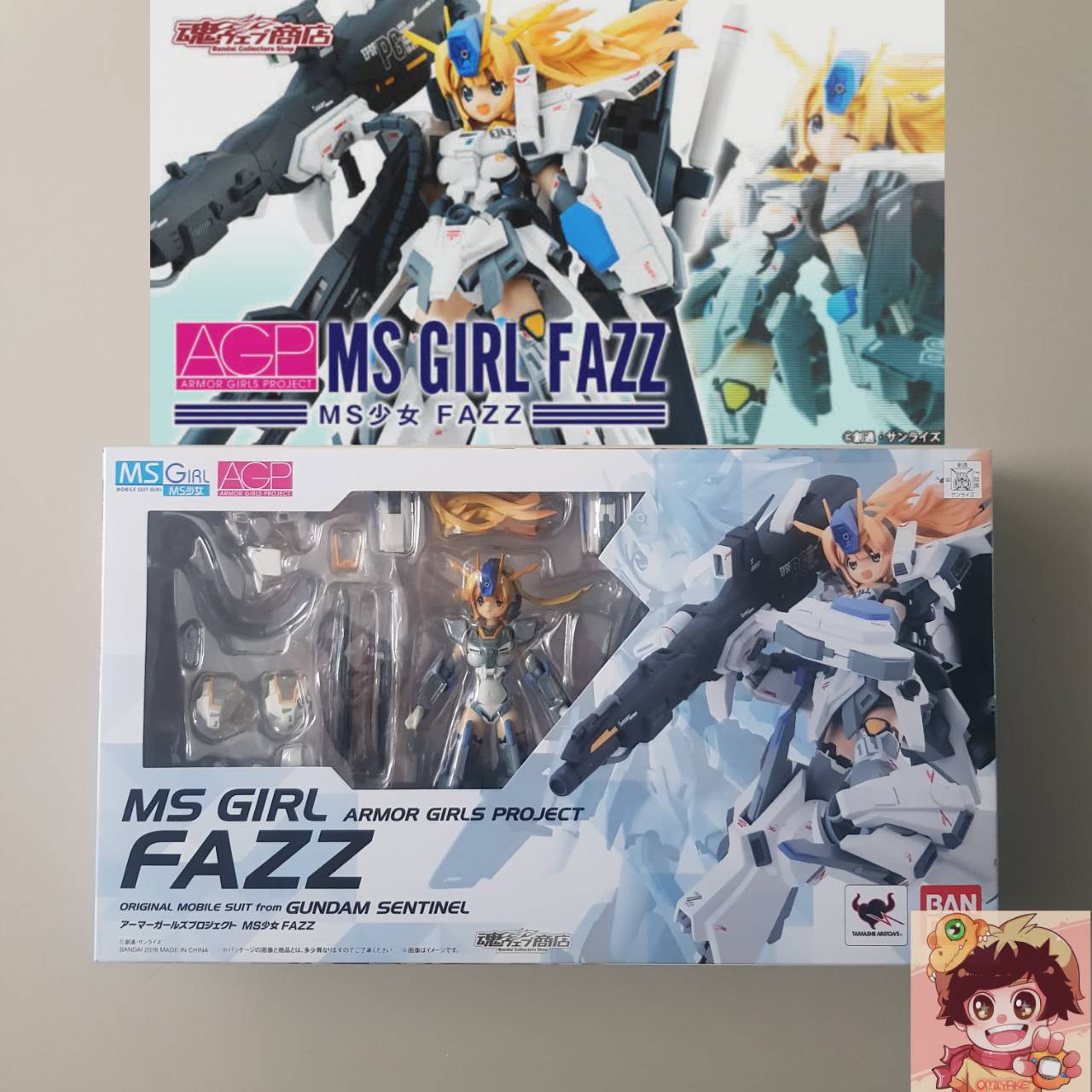 BANDAI Armor Girls Project(A.G.P.)MS Girl - FA-010A FAZZ(FULL ARMOR ZZ GUNDAM)Gundam Sentinel ฟูลอาร์เมอร์ ดับเบิ้ลเซต้า โมบิลสูท กันดั้ม[LOT JP]