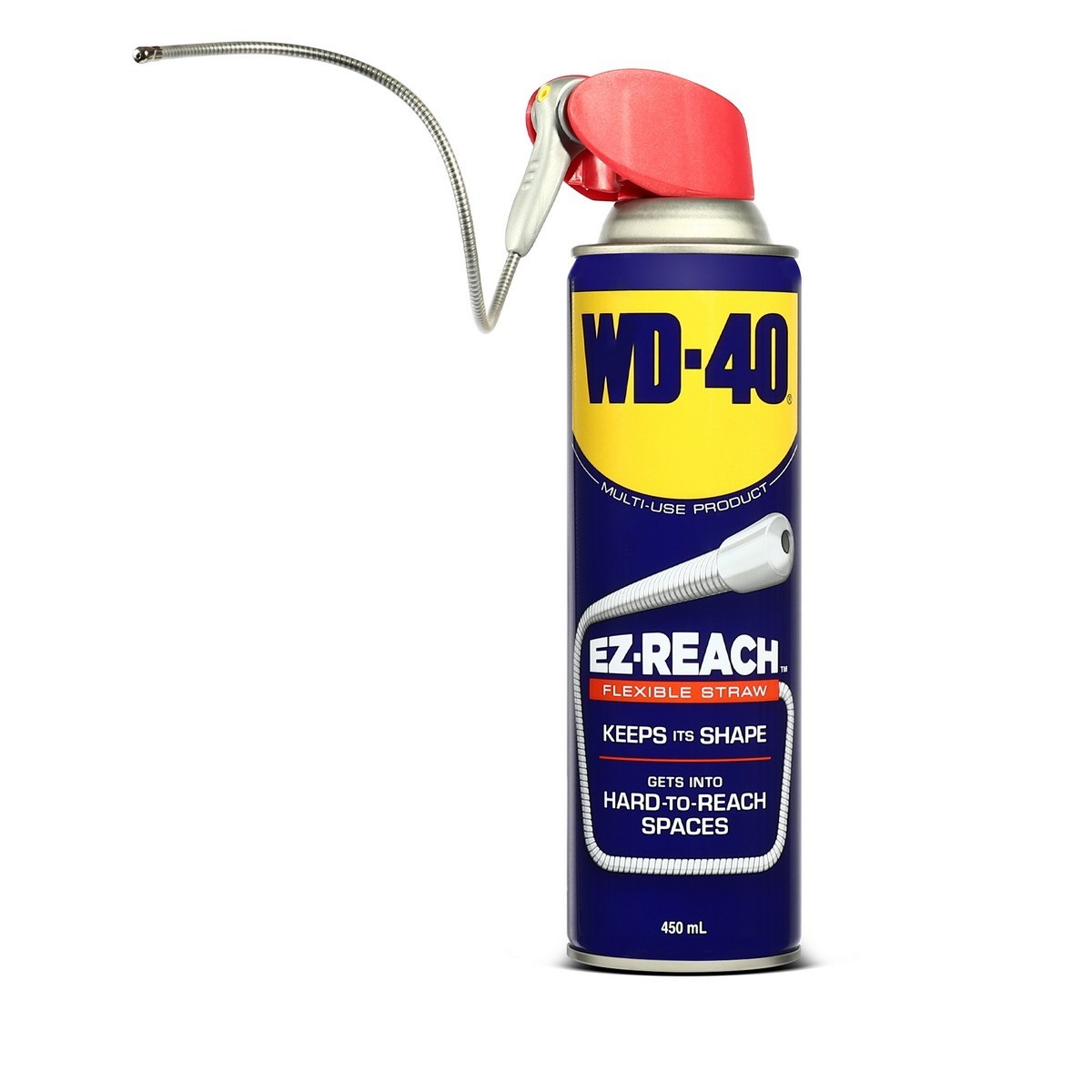 WD-40 น้ำมันอเนกประสงค์ EZ-REACH 450ml หัวฉีดอัจฉริยะ