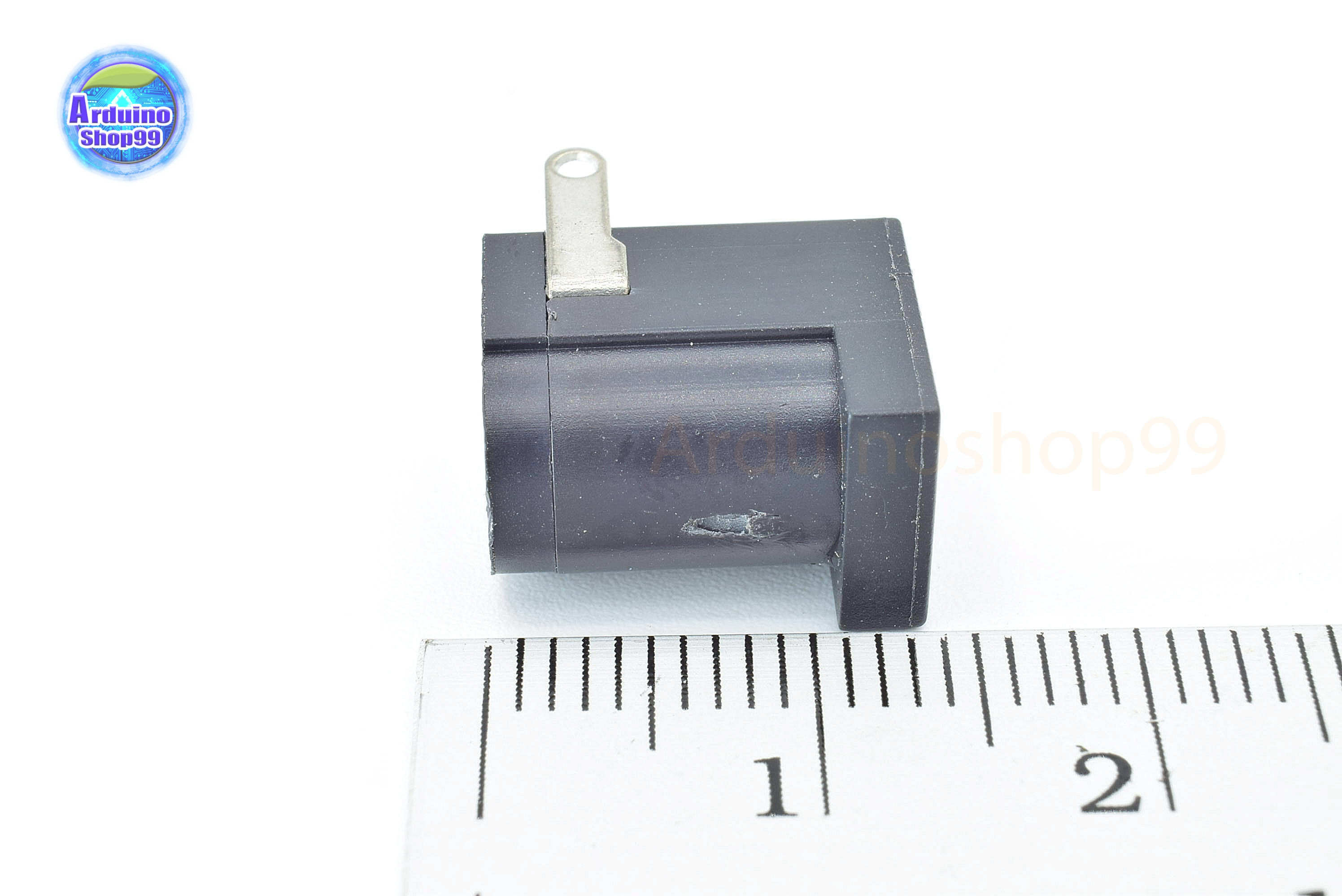 DC002 3 Pin Black Power Jack Socket Connector 5.5 * 2.1 mm.