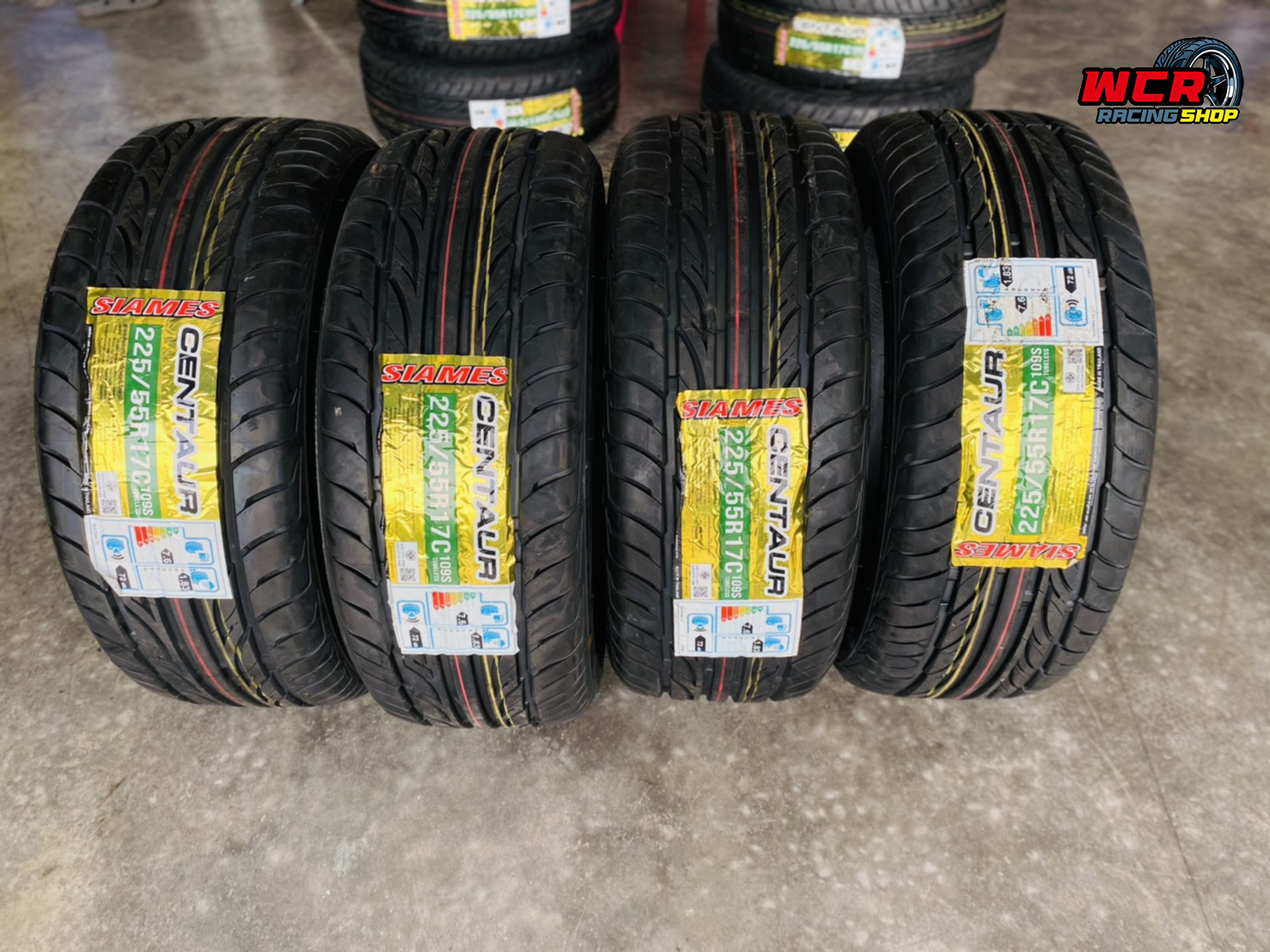 ยาง SIAMES CENTAUR ขนาด 225/55-17 ปี 21
