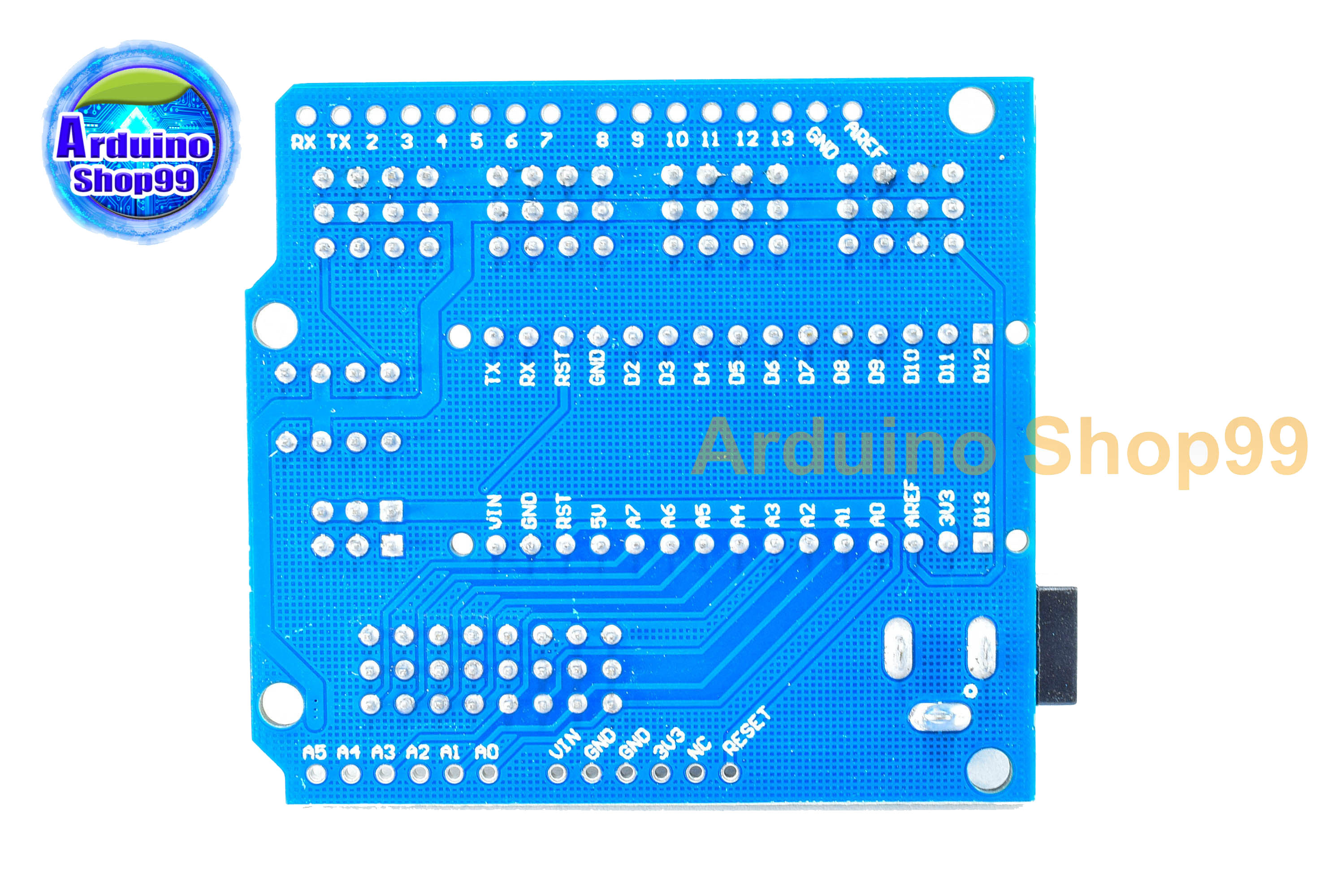Nano IO Expansion Board / Shield บอร์ดขยาย Nano V3.0 ( Blue )