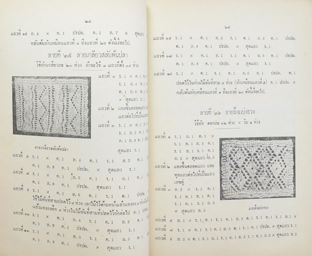 ตำราถักนิตติ้ง (เล่ม 1)
