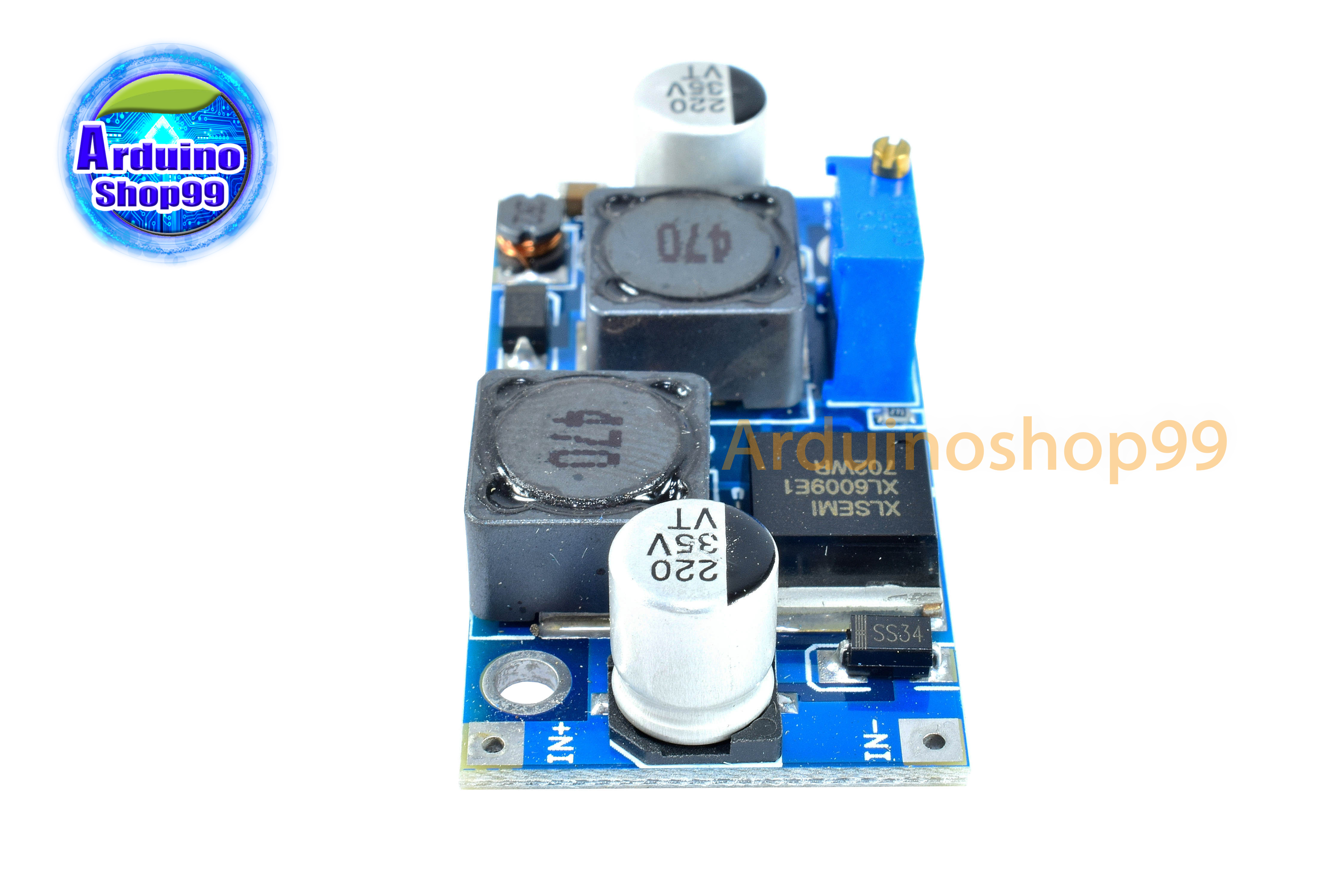 DC-DC Boost Buck fine step into the Automatic Converter XL6009 is ideal for solar panel( Step-Up )