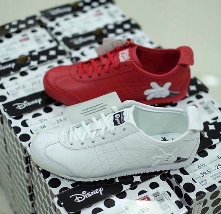 Limited edition disney Onitsuka Tiger Mexico 66 Mickey Mouse)