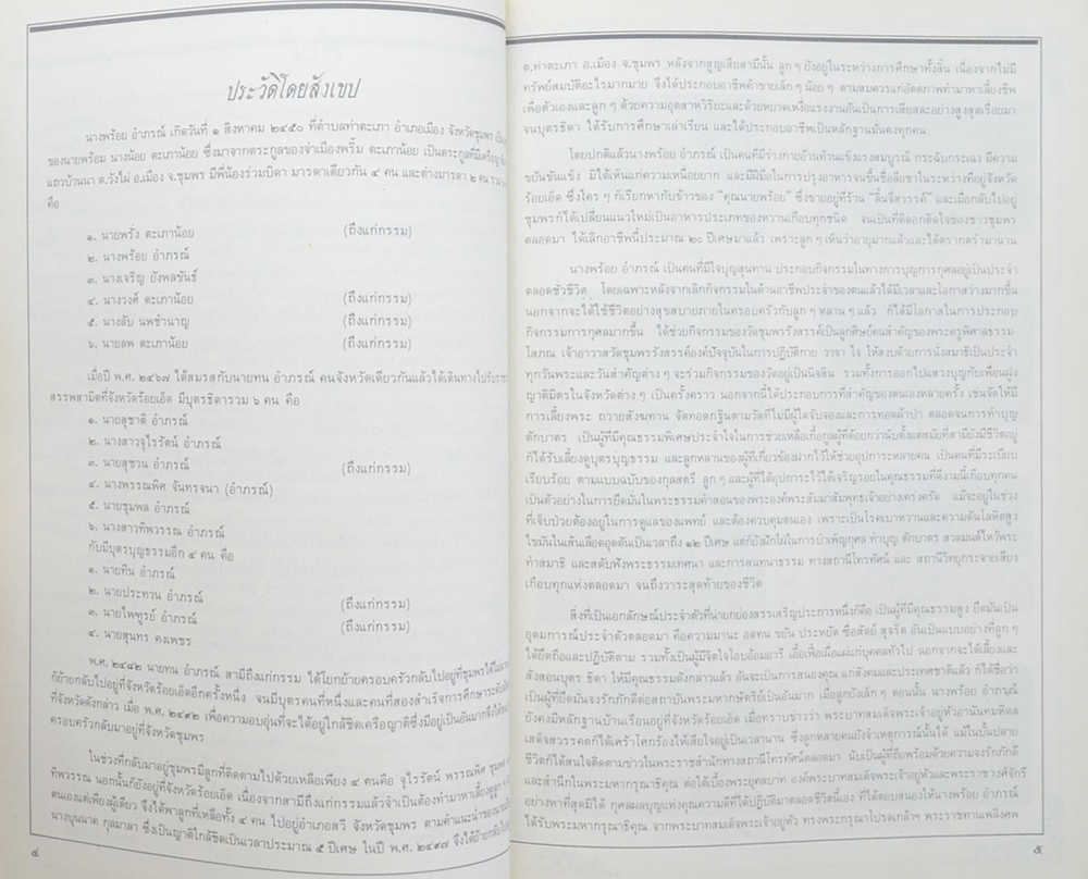 พร้อย อำภรณ์ (การบำรุงเลี้ยงพ่อแม่)