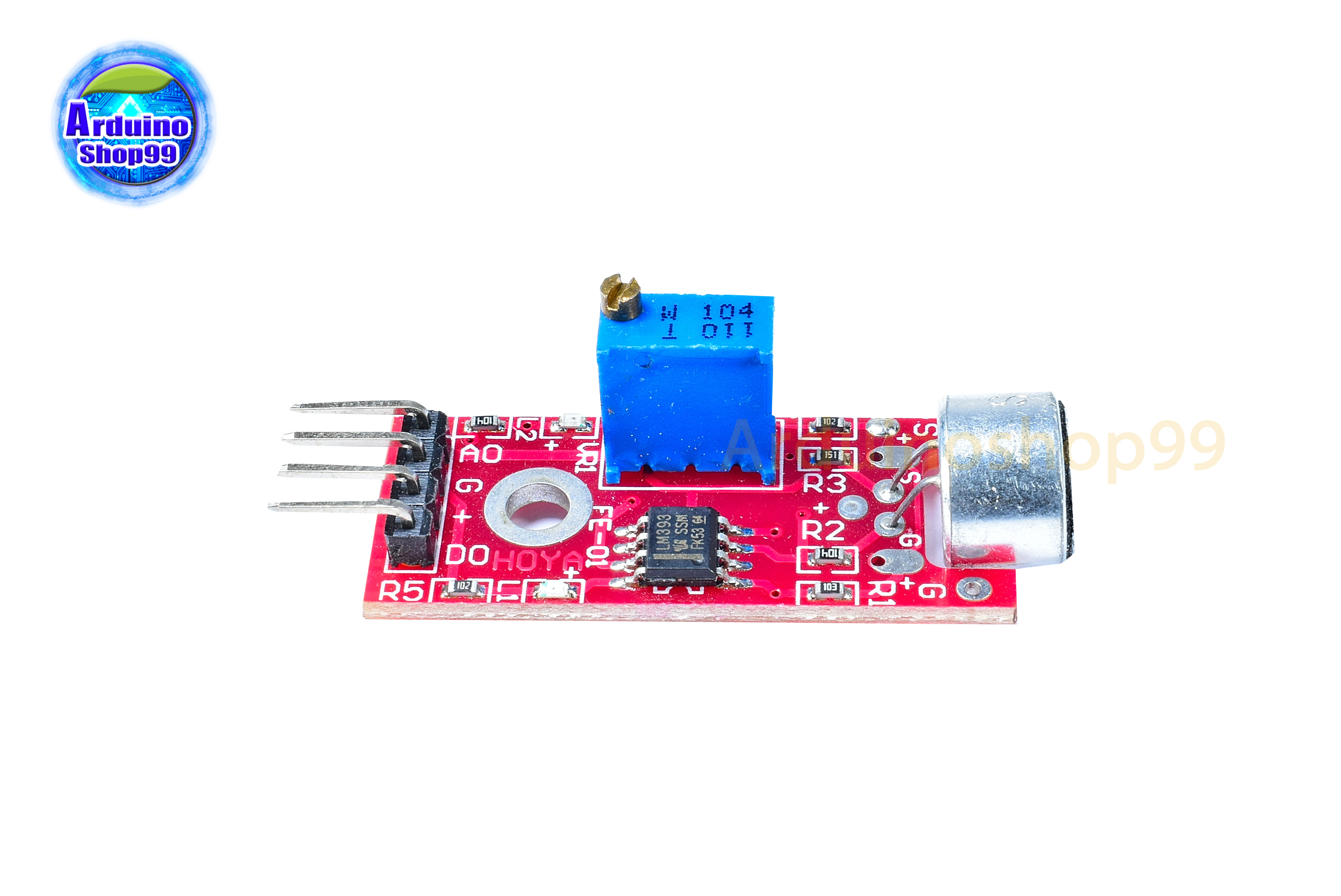 KY-037 to detect the sound of a voice 4pin microphone Sensor เซนเซอร์เสียง