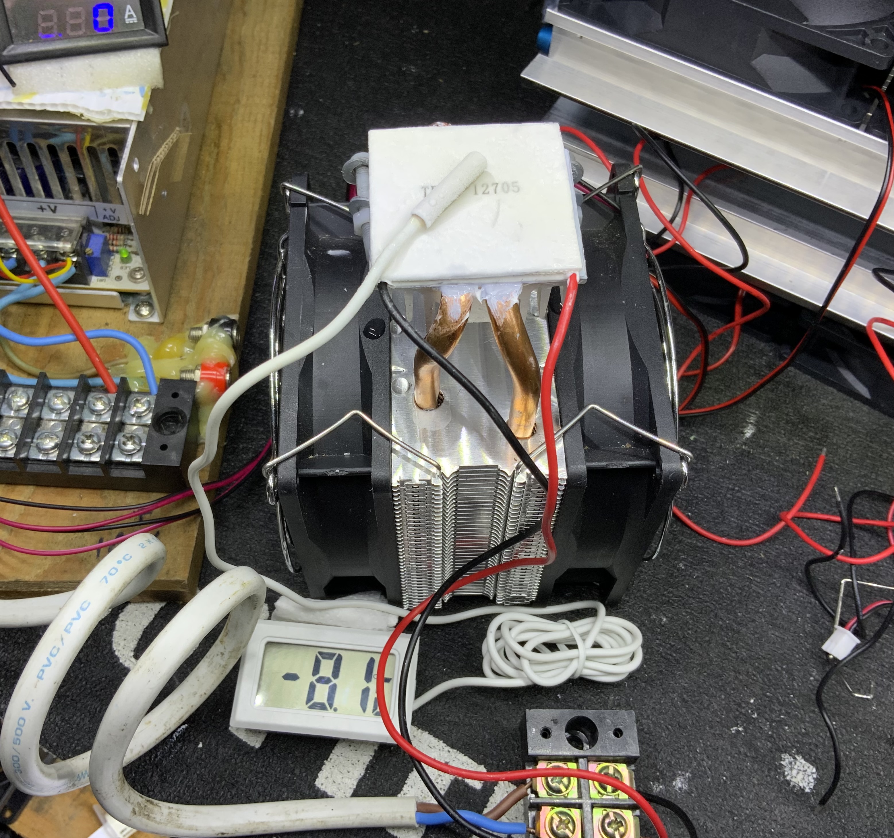 TEC1-12705 12V Peltier Refrigeration Plate(แผ่นร้อน-เย็น) แผ่นเพลเทียร์