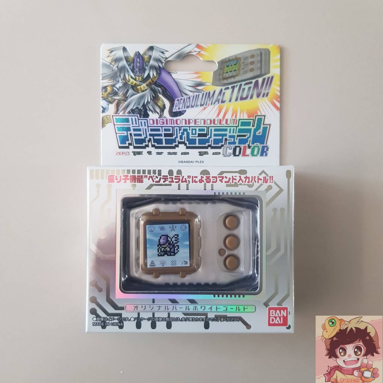 BANDAI DIGIMON Digital Monster PENDULUM [Color Version]Version Zero Original Virus Busters[SILVER GOLD COLOR](สีเทาทอง) รุ่นจอสี ดิจิม่อน