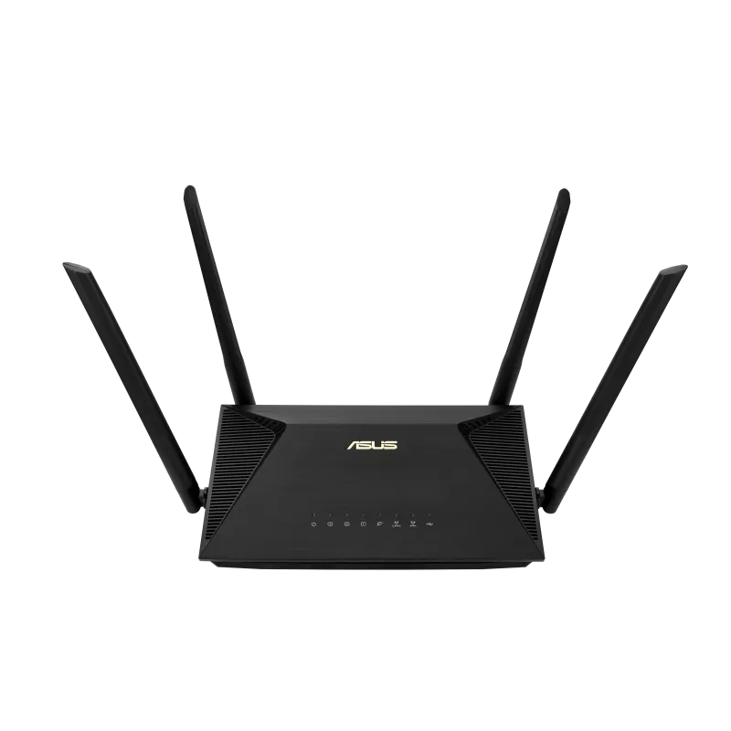 ASUS RT-AX53U (AX1800) Dual Band WiFi 6 Extendable Router, Subscription-free Network Security, Instant Guard, Parental Control, Built-in VPN, AiMesh Compatible, Gaming & Streaming, Smart Home, USB