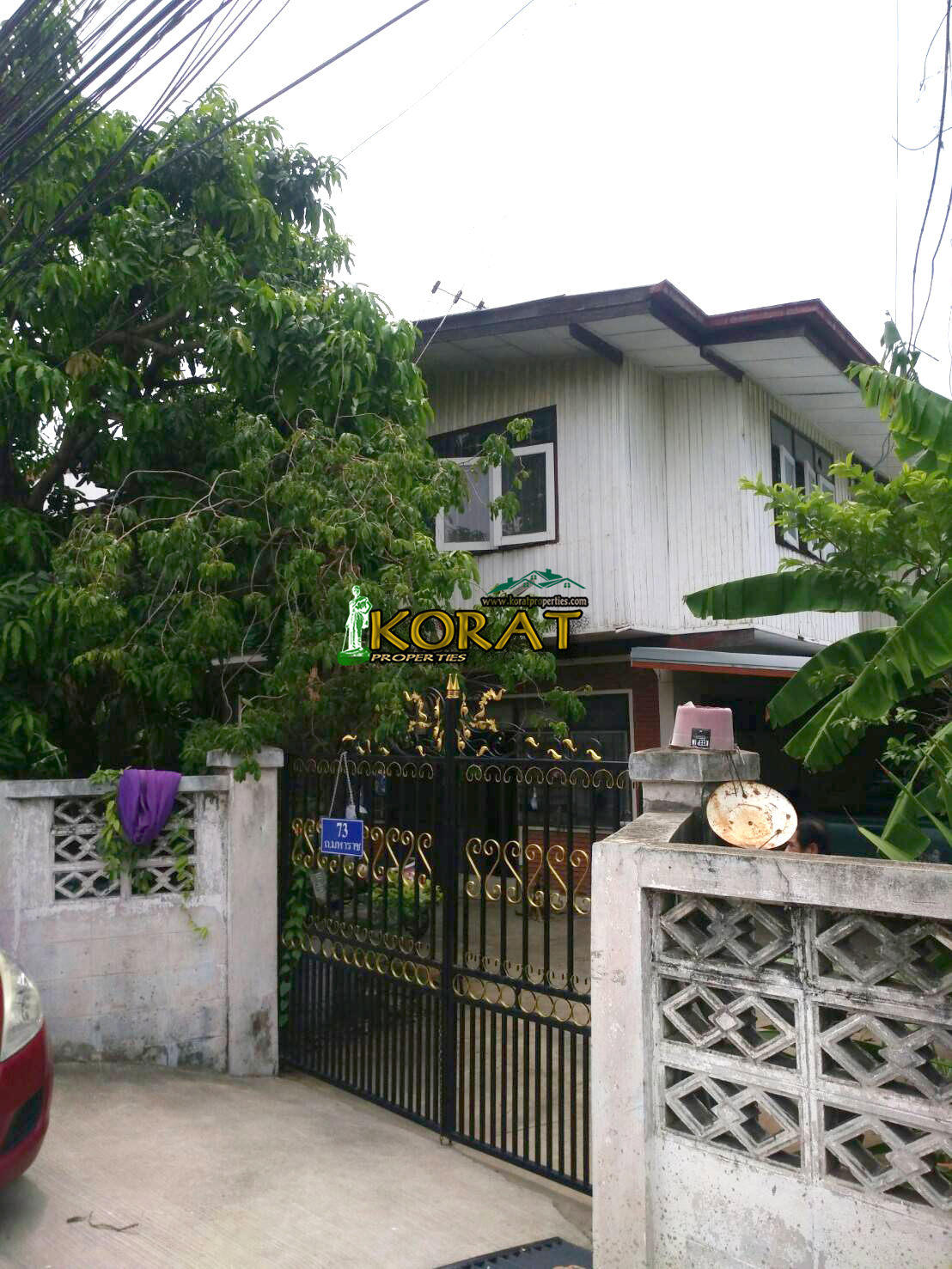 ขายบ้านเดี่ยว 2 ชั้น 124 ตรว. โซน รพ.มหาราช # รหัสทรัพย์ KP-0120