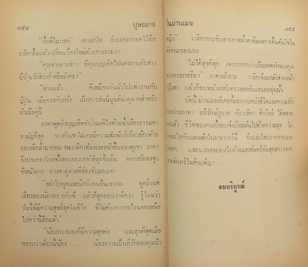 ในม่านเมฆ (2 เล่มจบ)