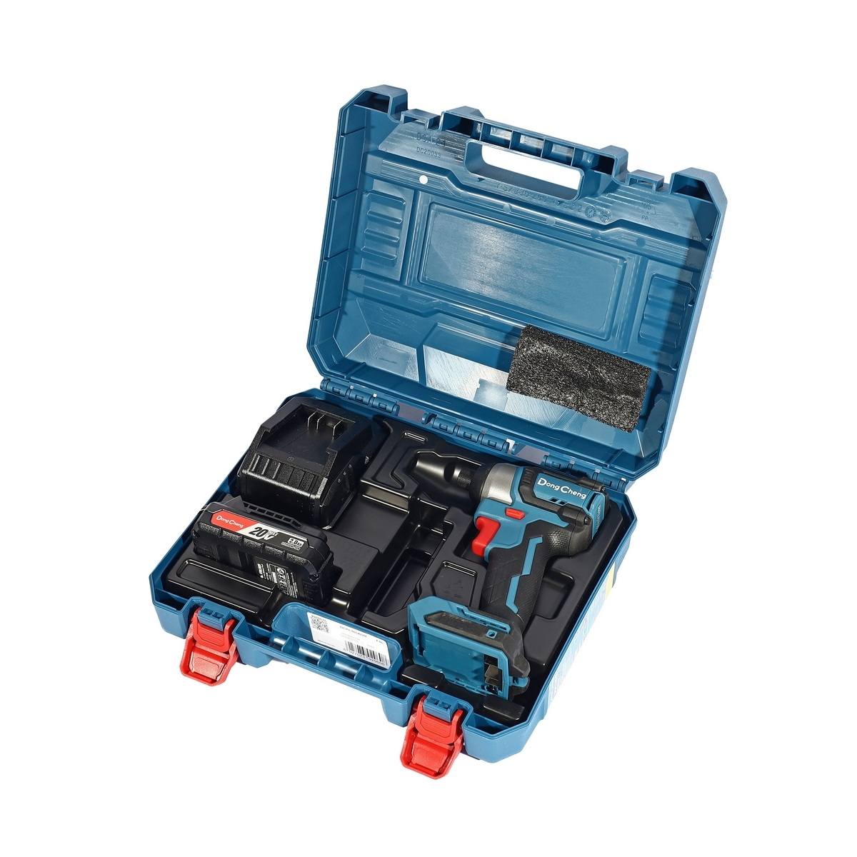 Dong Cheng DCPL165-ADM สว่านไขควงกระแทกไร้สาย 6.35mm 165Nm 20V แบตx1