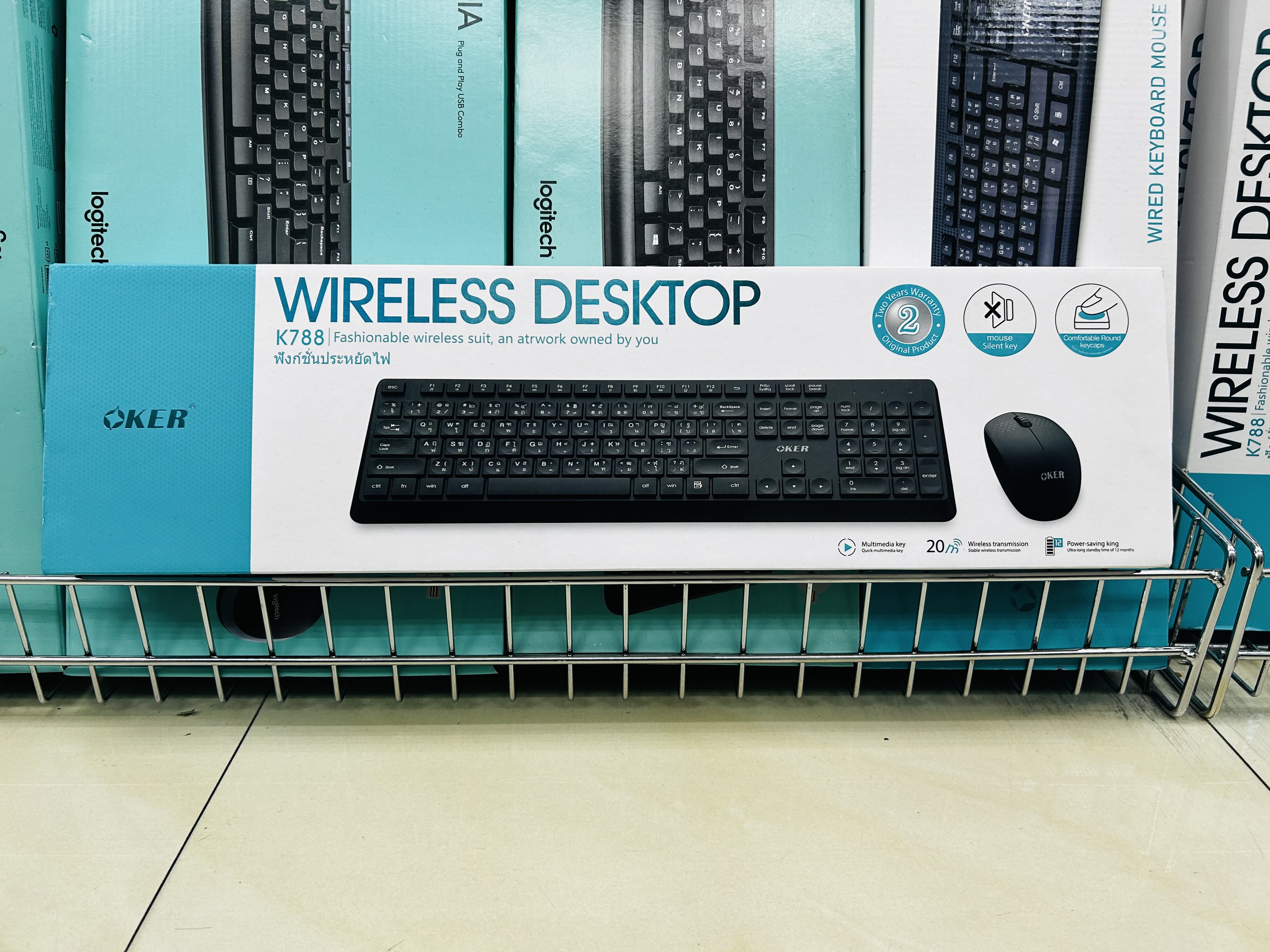 Oker K788 Wireless Keyboard &Mouse