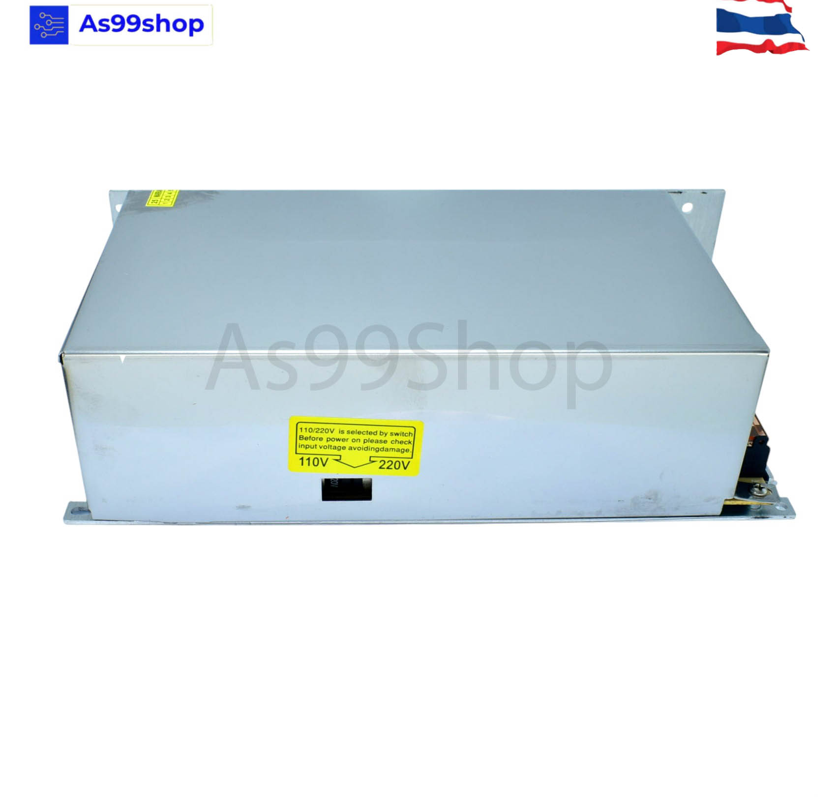 สวิตชิ่งเพาเวอร์ซัพพลาย Switching Power Supply 36V 16.6A 600W(สีเงิน) S-600-36