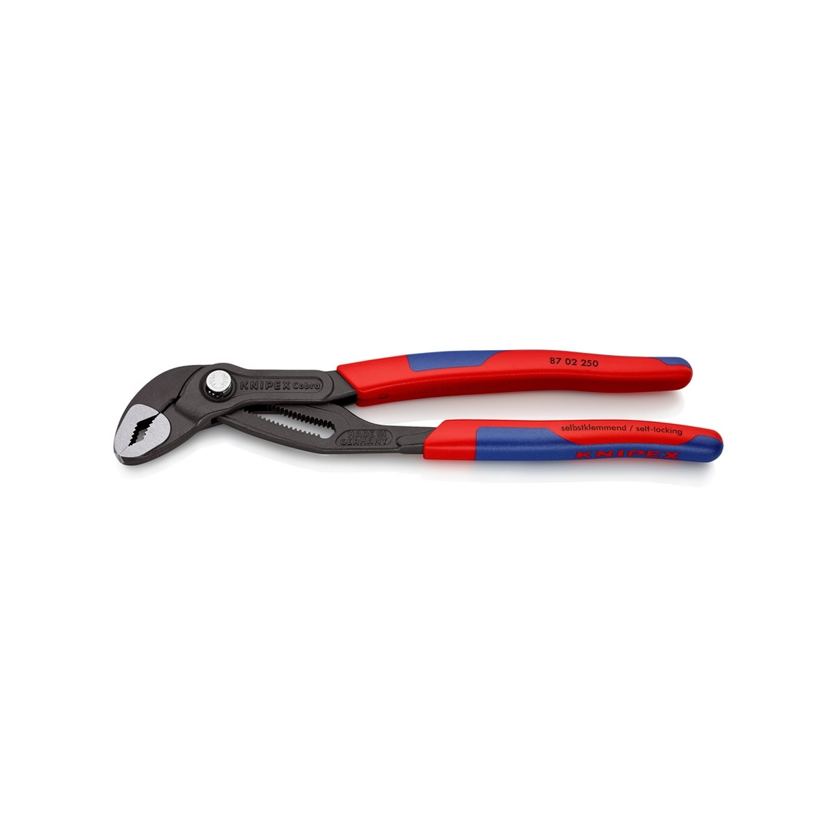 KNIPEX 87 02 250 คีมคอม้า รุ่น Cobra ด้ามหนา 250mm (10")